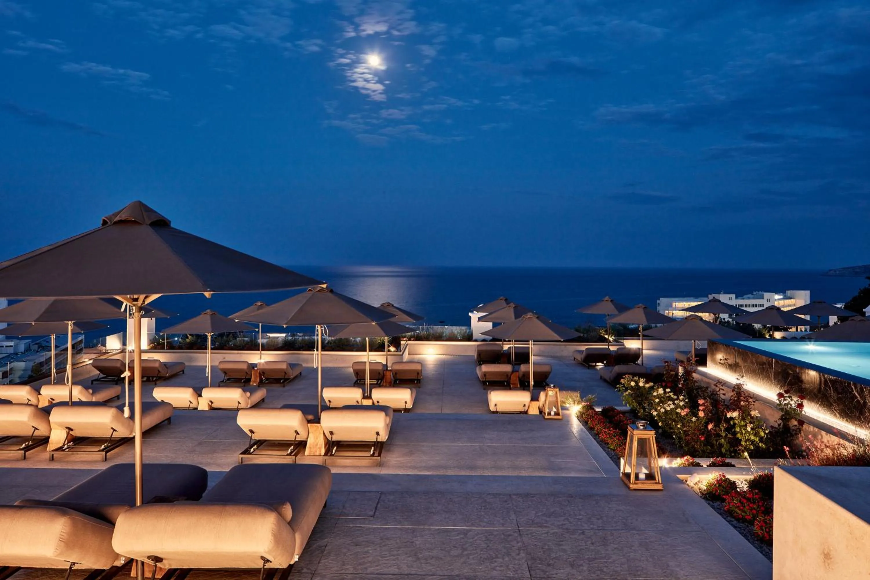 Patio in Esperos Village Blue & Spa - Adults Only