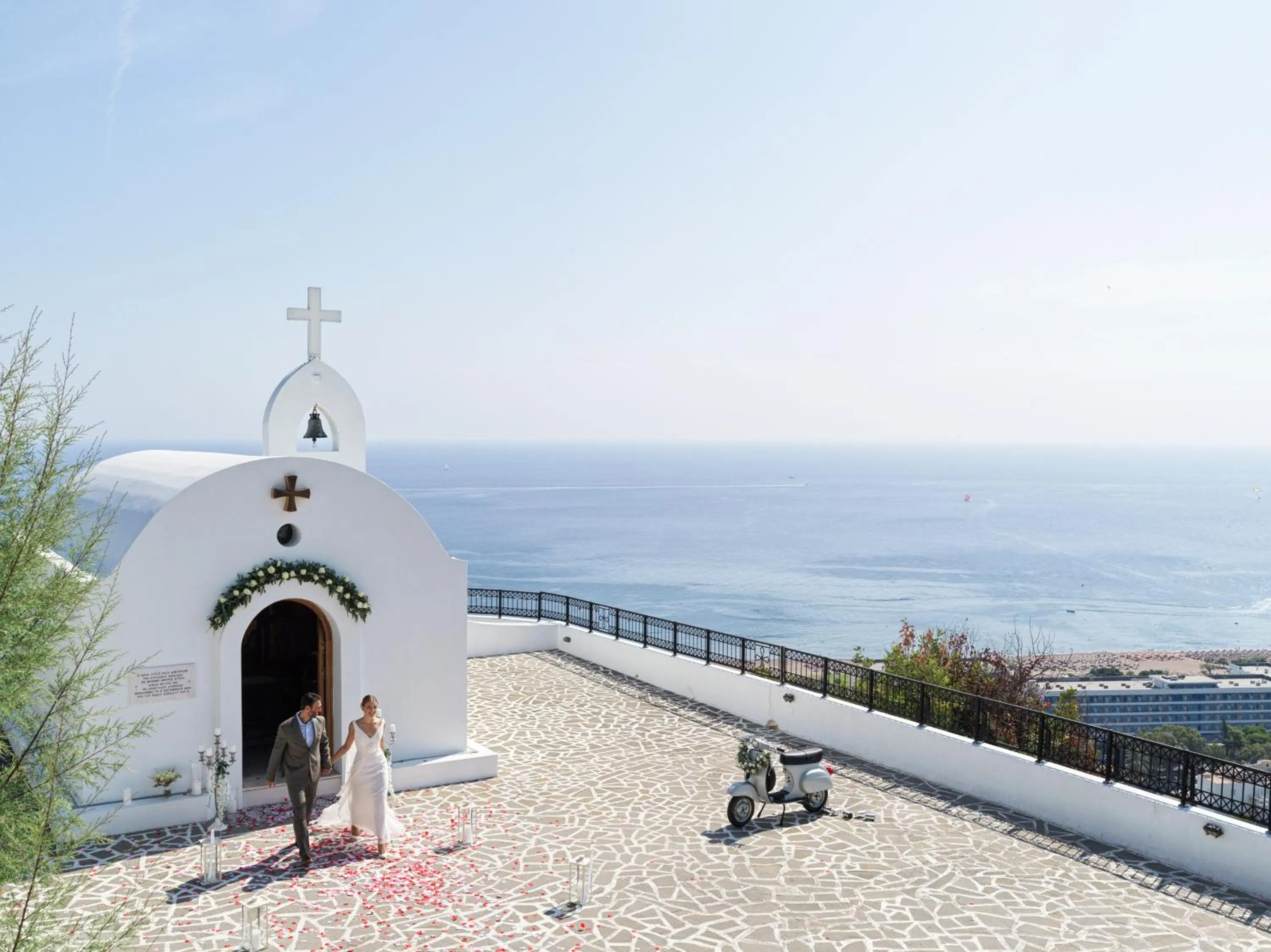 Sea view in Esperos Village Blue & Spa - Adults Only