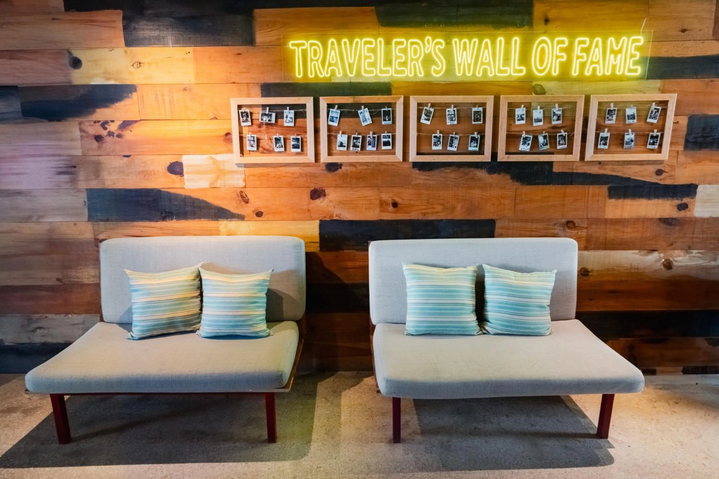 Living room in Mayan Monkey Cancun - Social Hotel