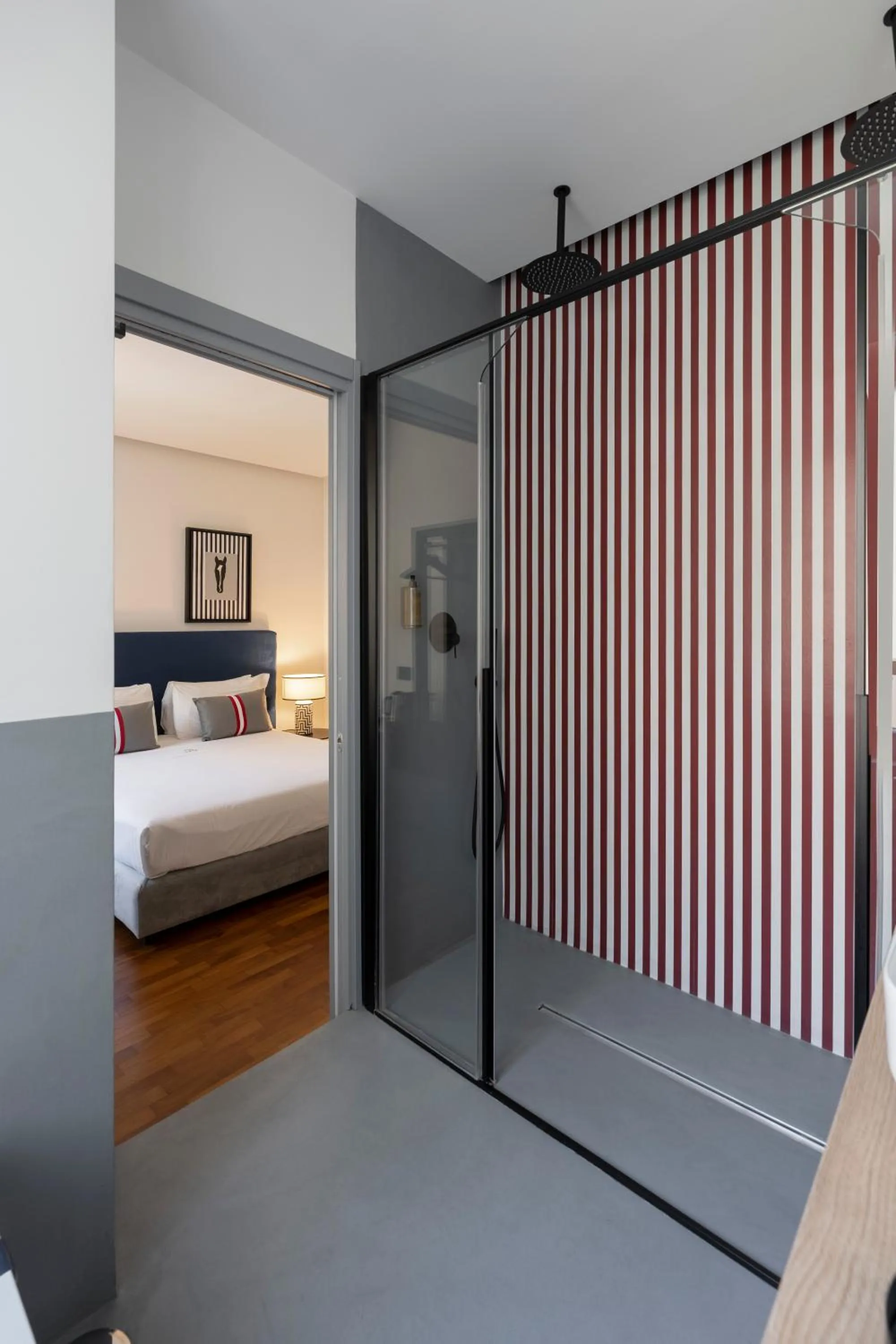 Bathroom, Bed in Le Mummarelle