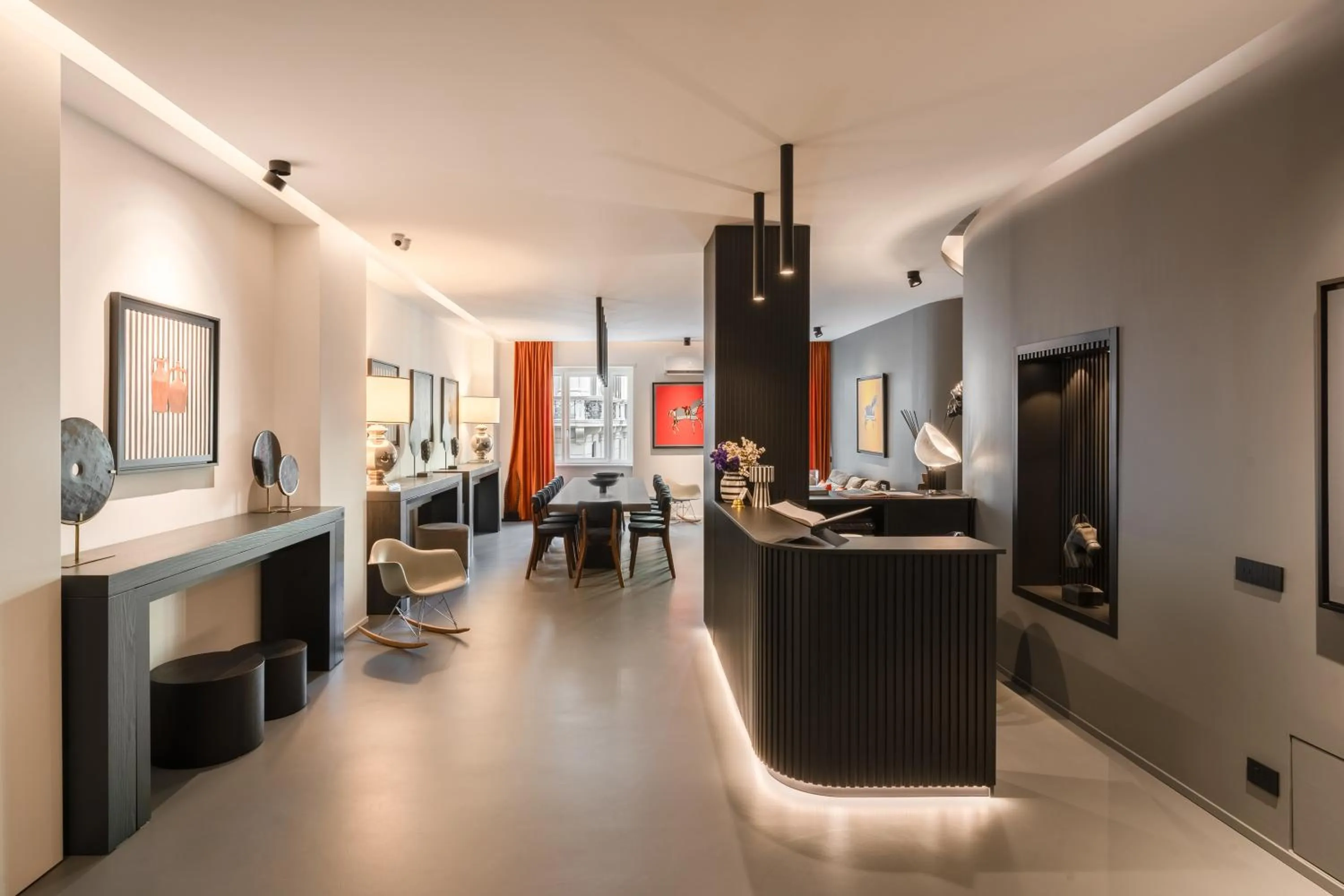 Lobby or reception in Le Mummarelle