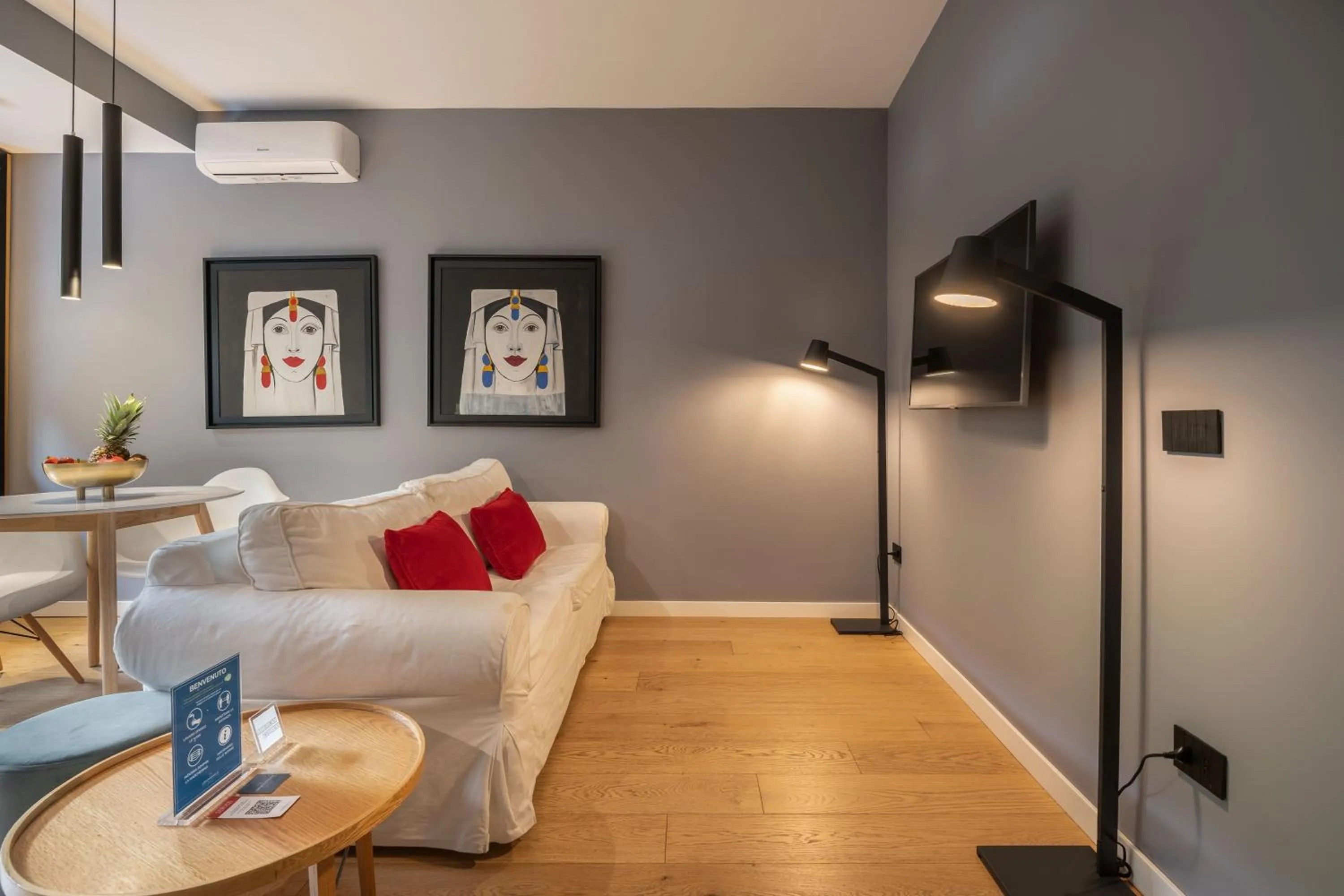 Living room in Le Mummarelle