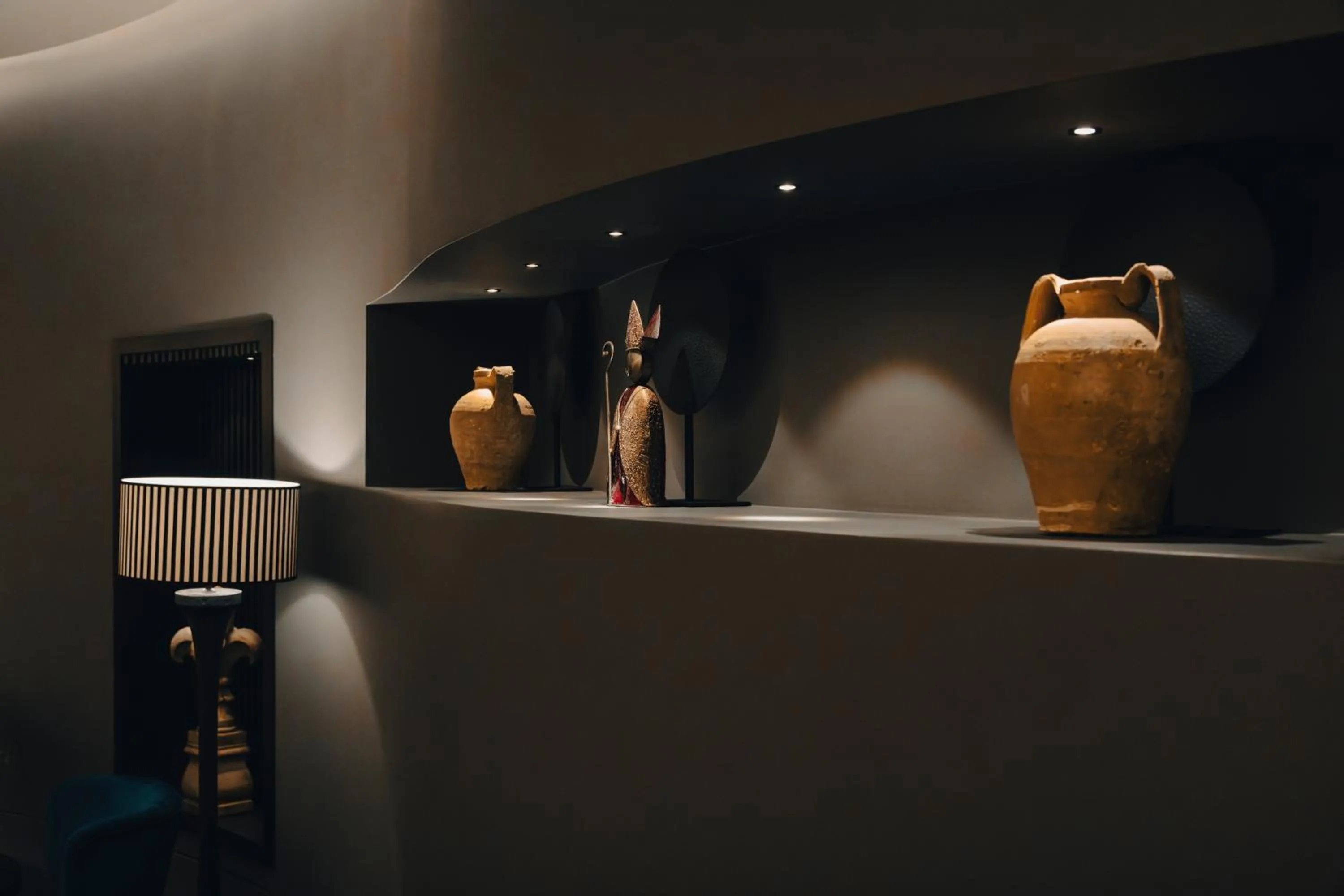 Decorative detail in Le Mummarelle