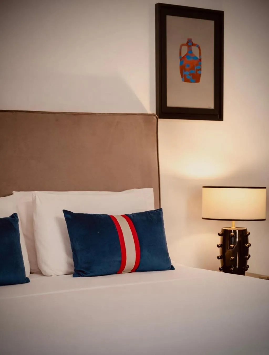 Decorative detail, Bed in Le Mummarelle