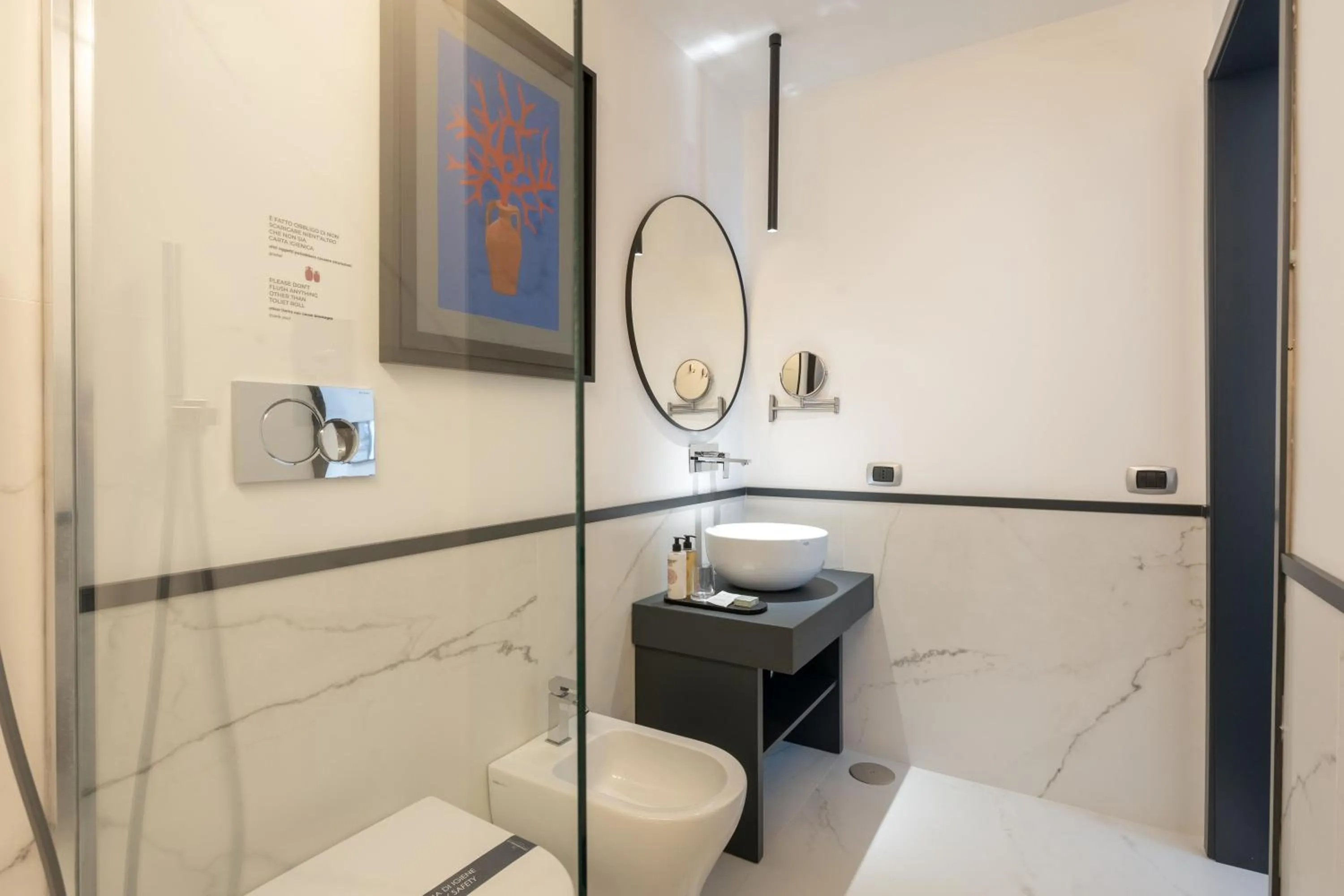 Bathroom in Le Mummarelle