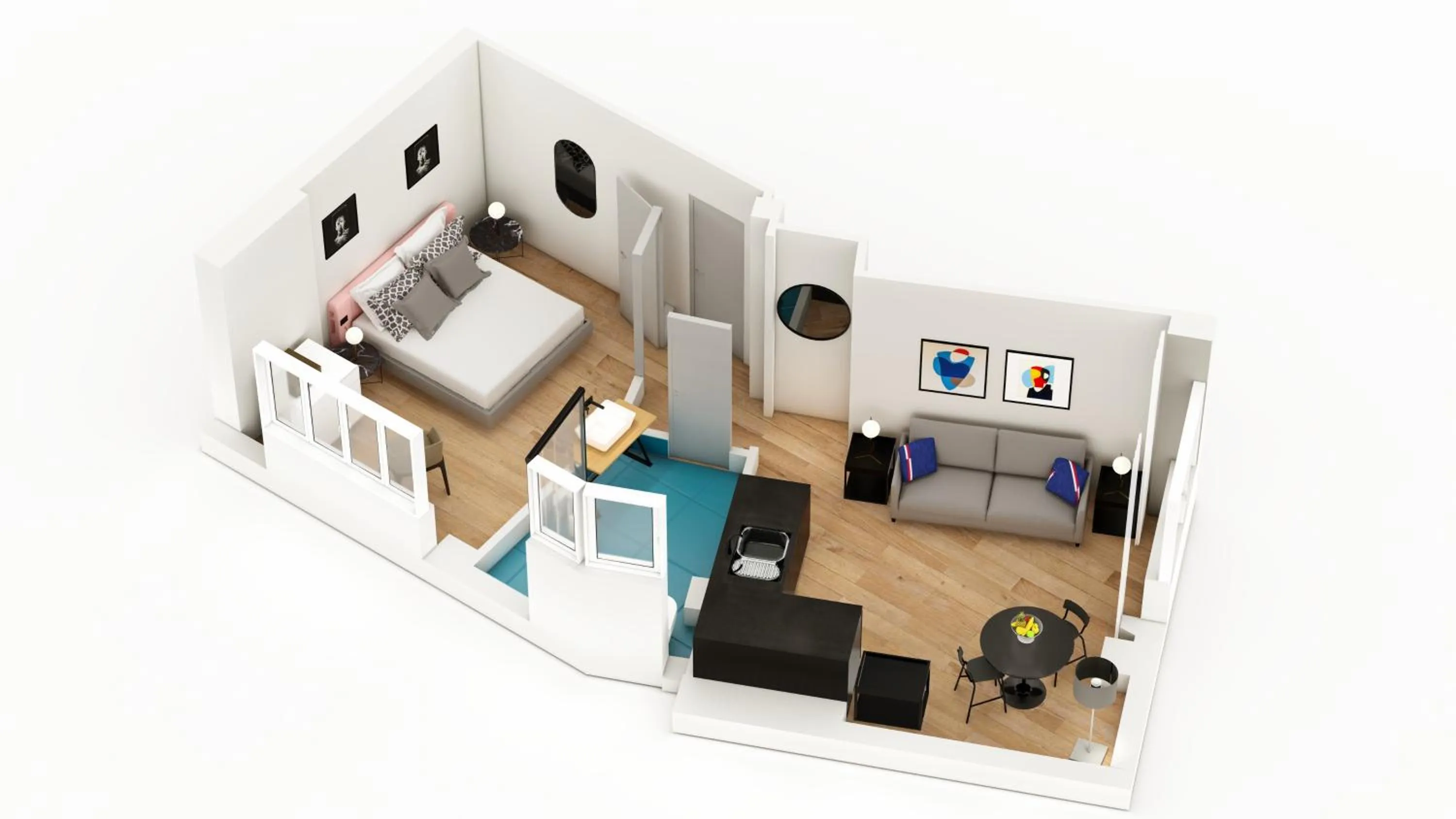 Photo of the whole room in Le Mummarelle