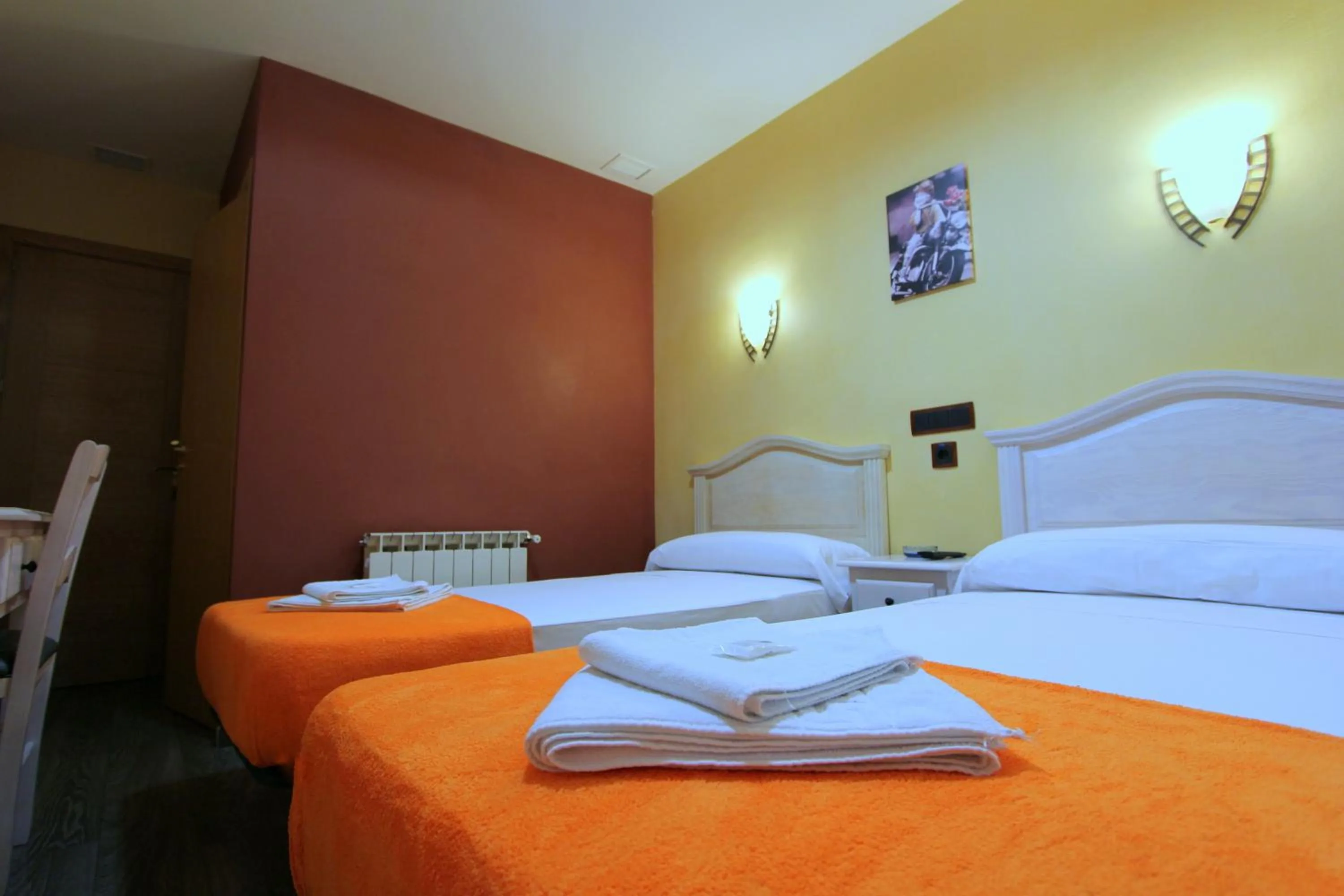 Bed in Hostal Regio