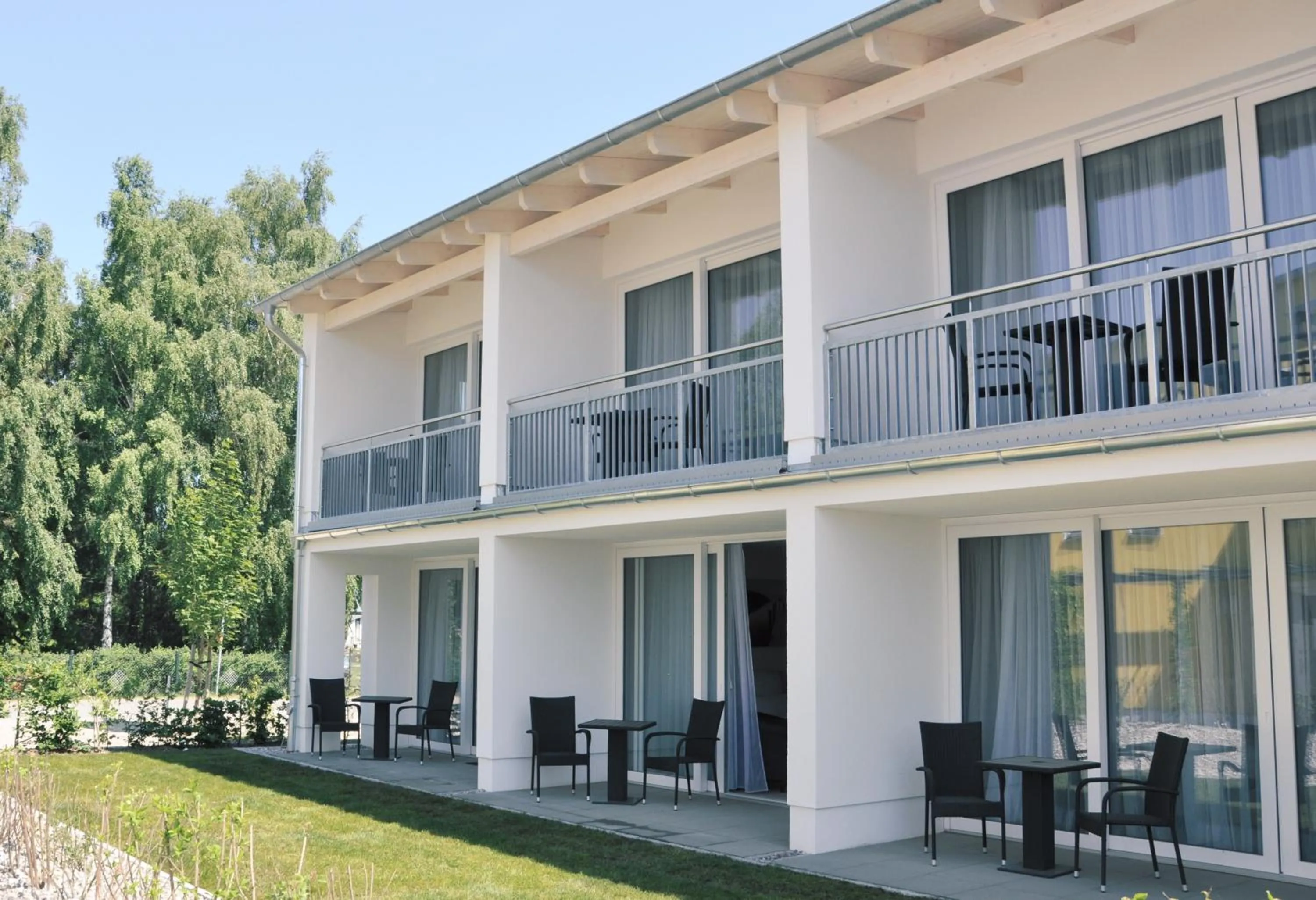 Balcony/Terrace in SEETELHOTEL Nautic Usedom Hotel & Spa das Hotel für Wellness & Genuss auf Usedom