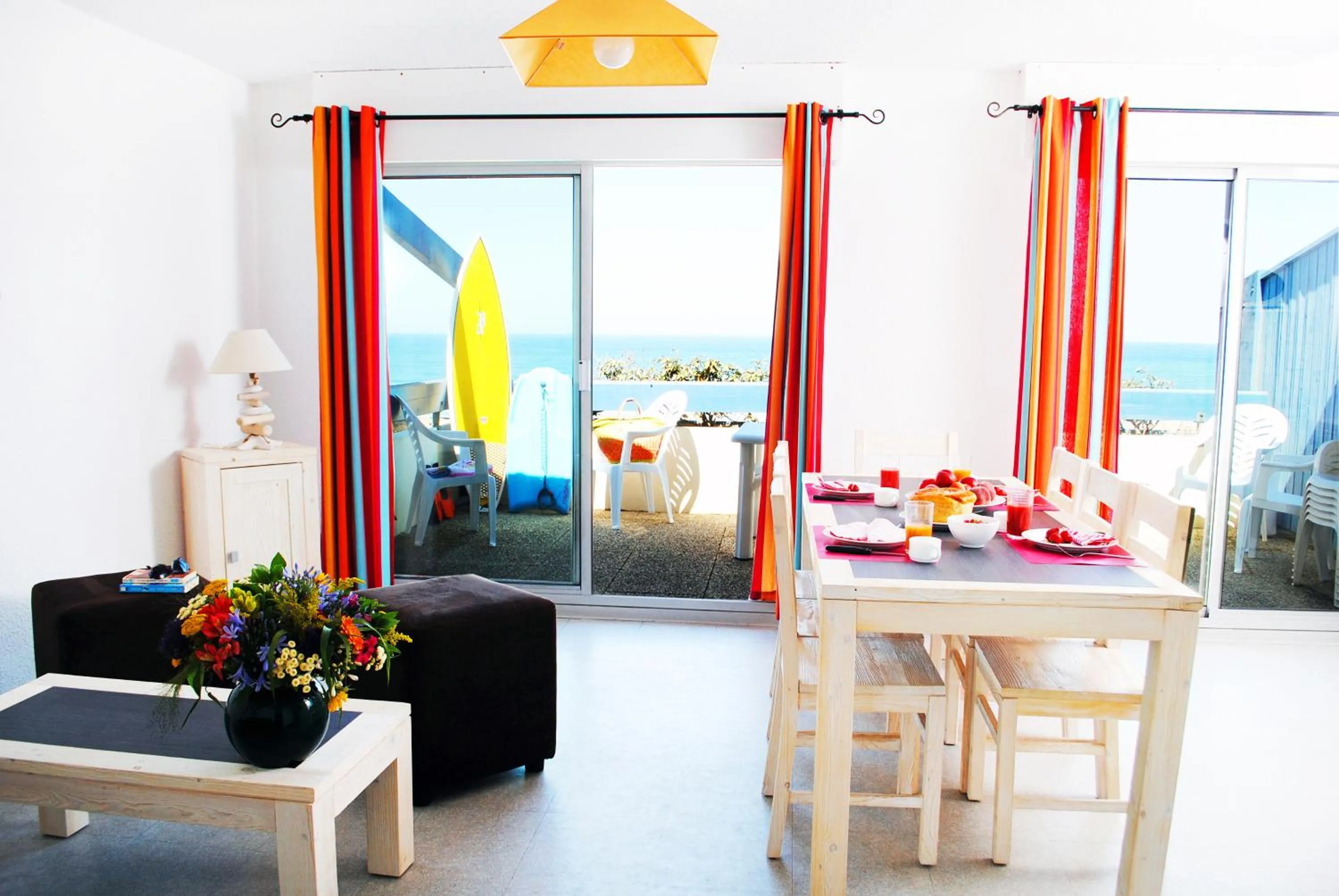 Balcony/Terrace in Résidence Néméa Les Gourbets