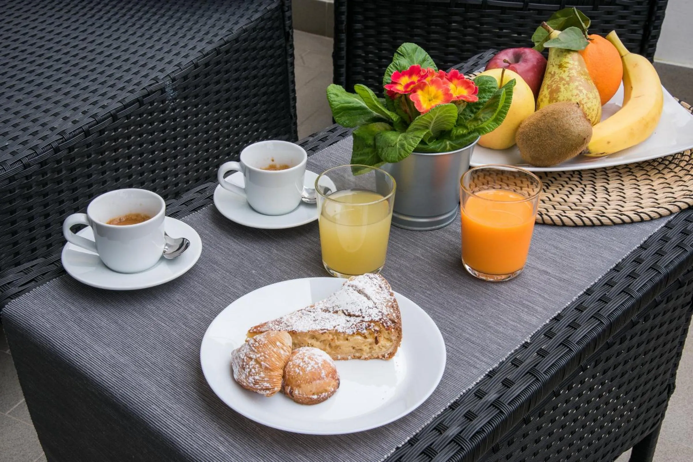 Continental breakfast in B&B del Sole