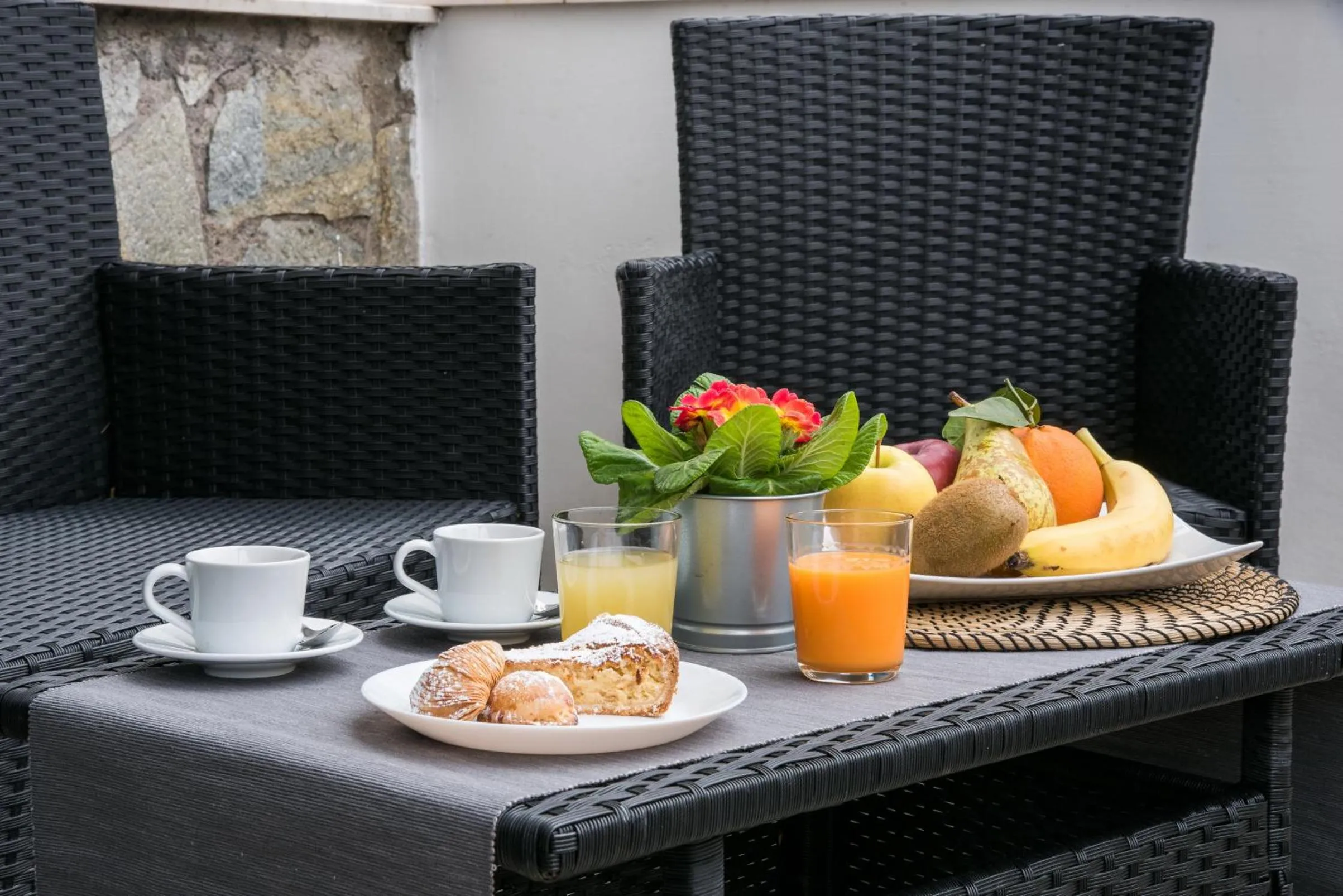 Continental breakfast in B&B del Sole