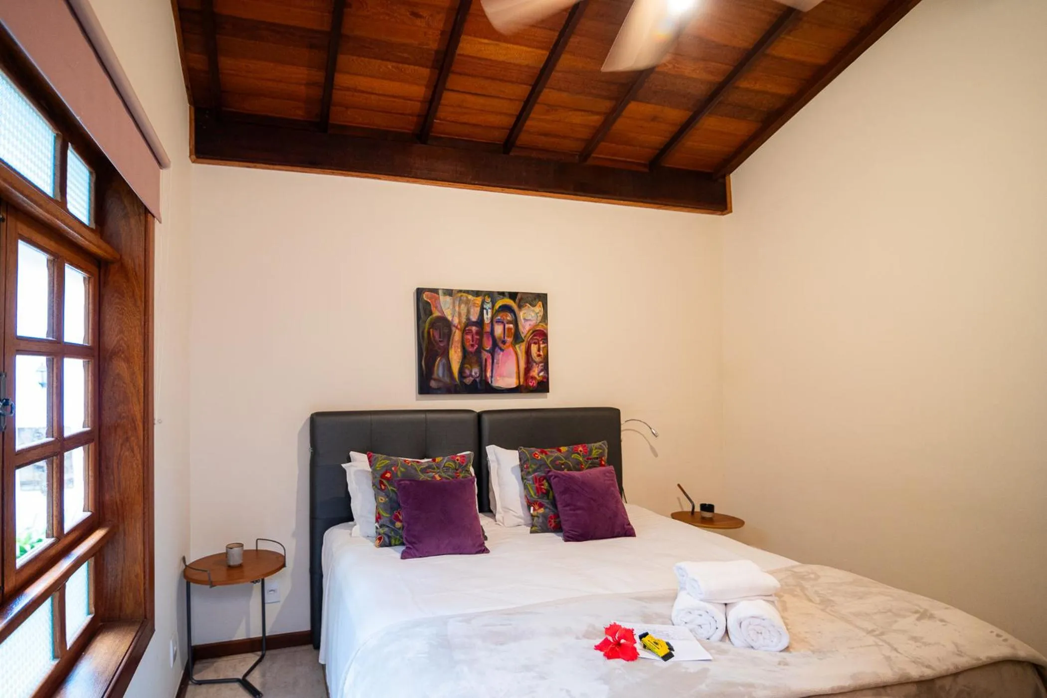 Bedroom, Bed in Villa Rica Pousada