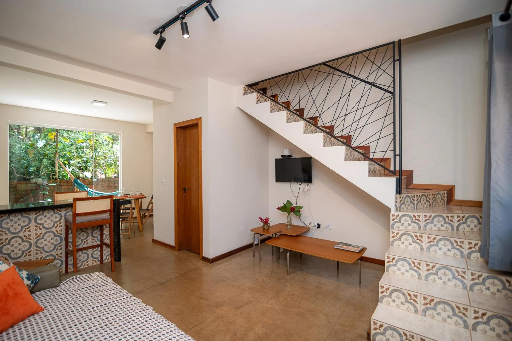 Living room in Villa Rica Pousada