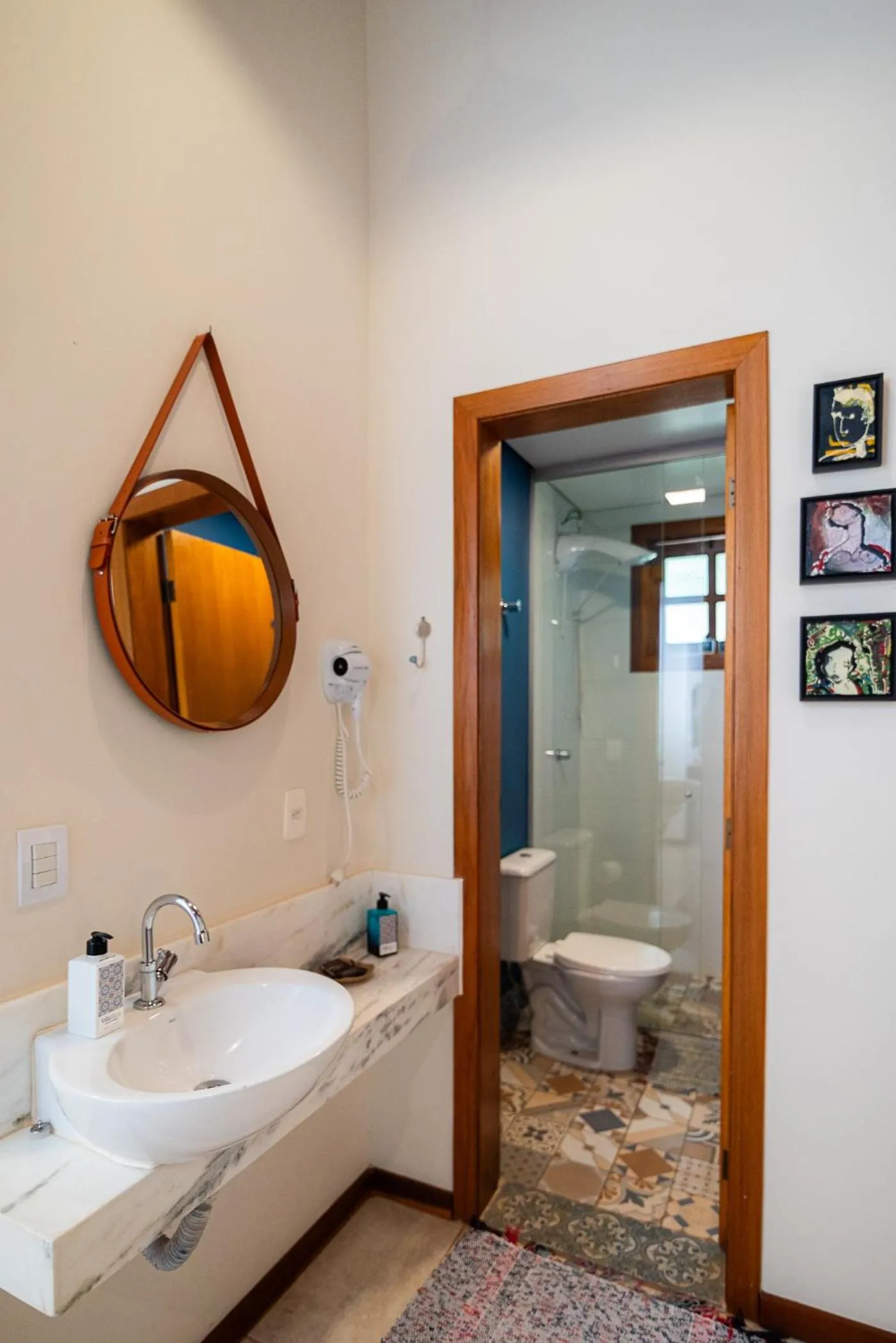 Bathroom in Villa Rica Pousada