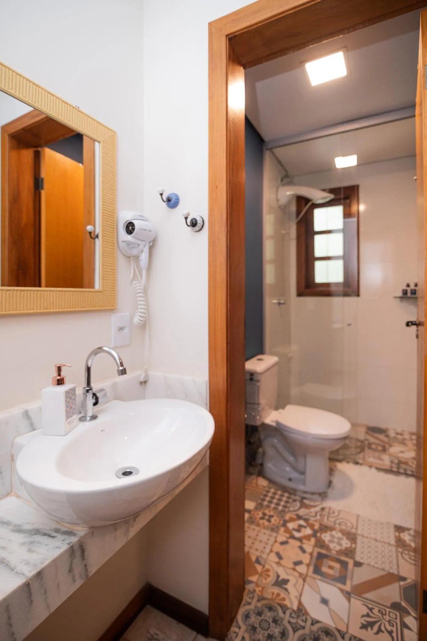 Bathroom in Villa Rica Pousada