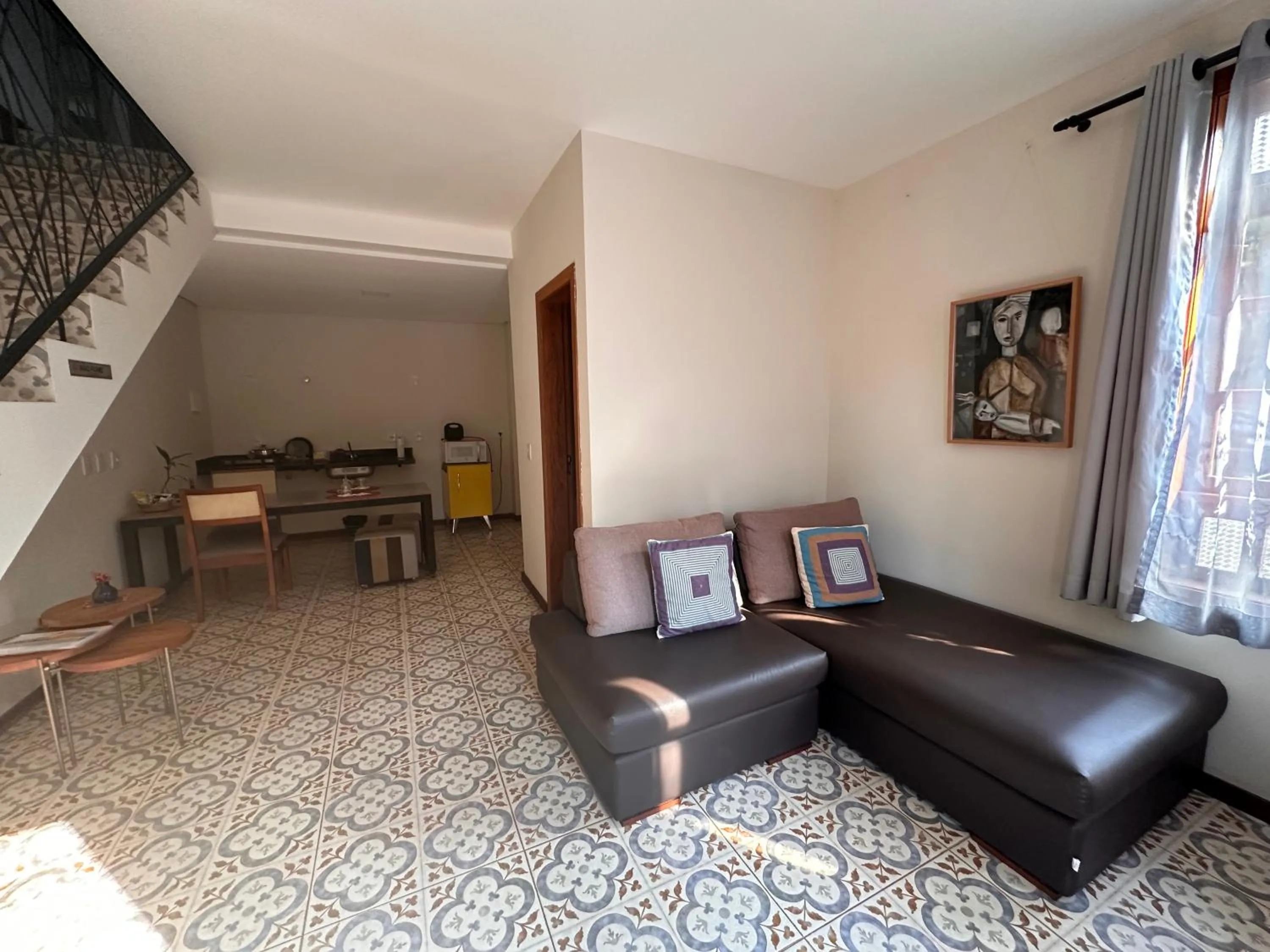 Living room in Villa Rica Pousada