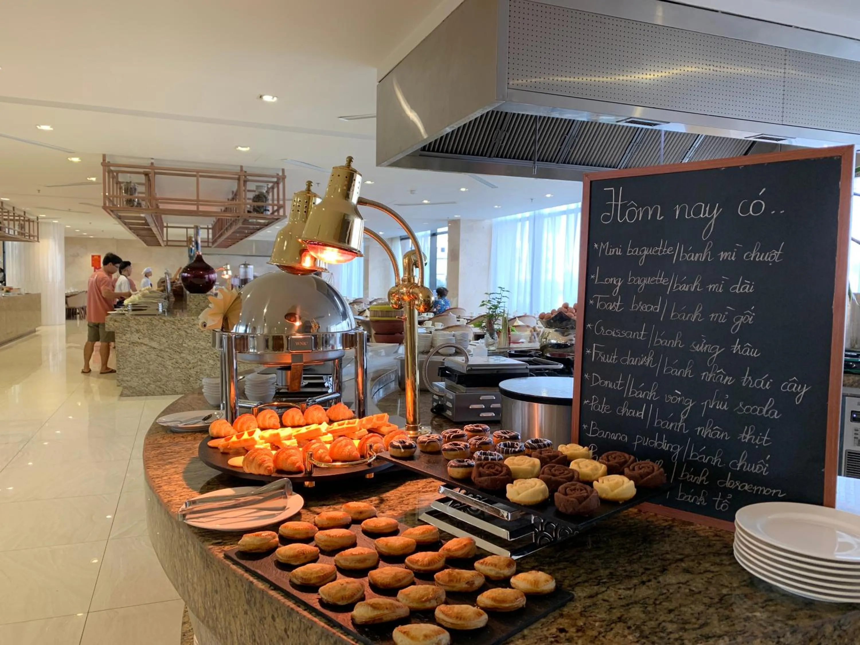 Buffet breakfast in FLC Grand Hotel Samson