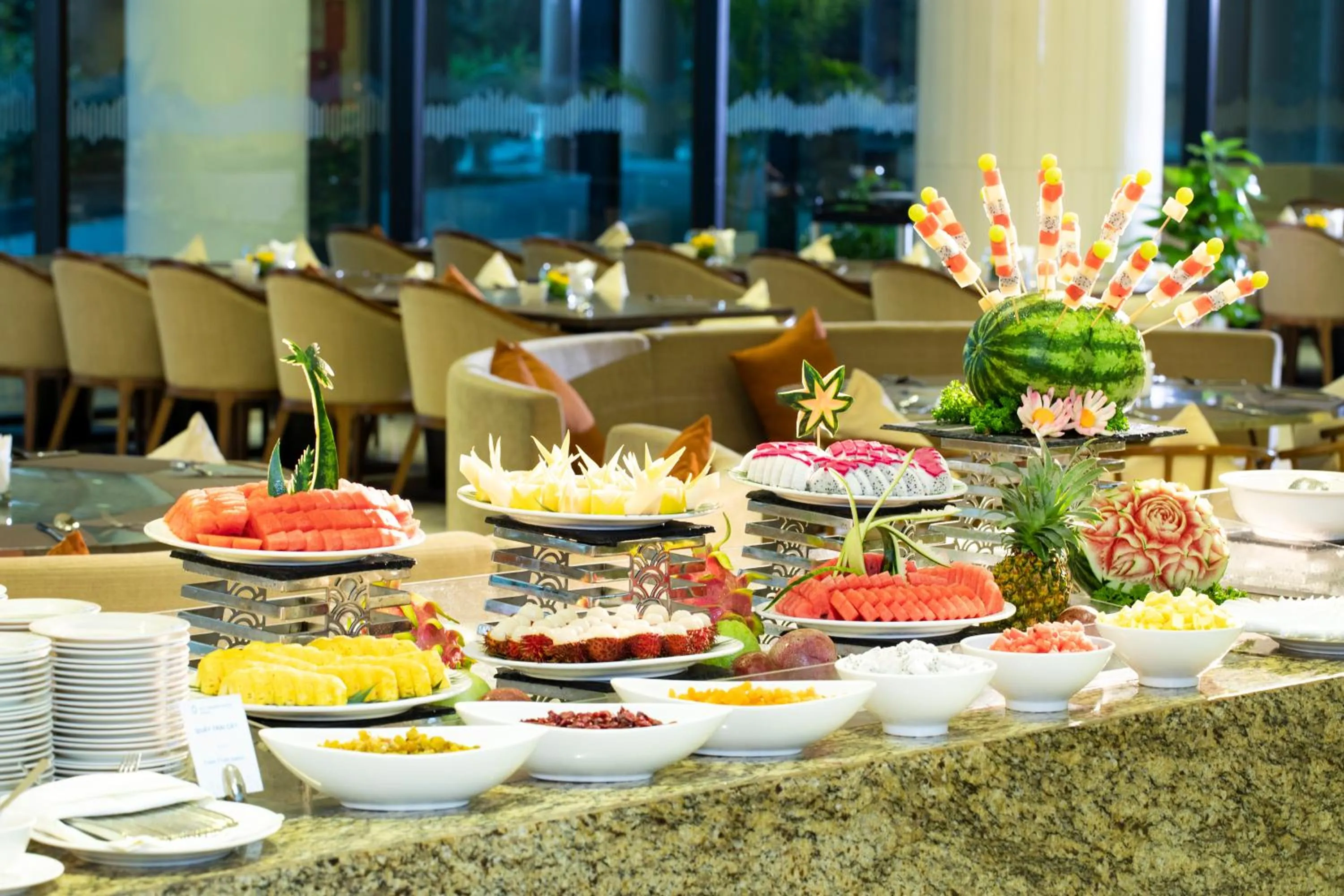 Breakfast in FLC Grand Hotel Samson