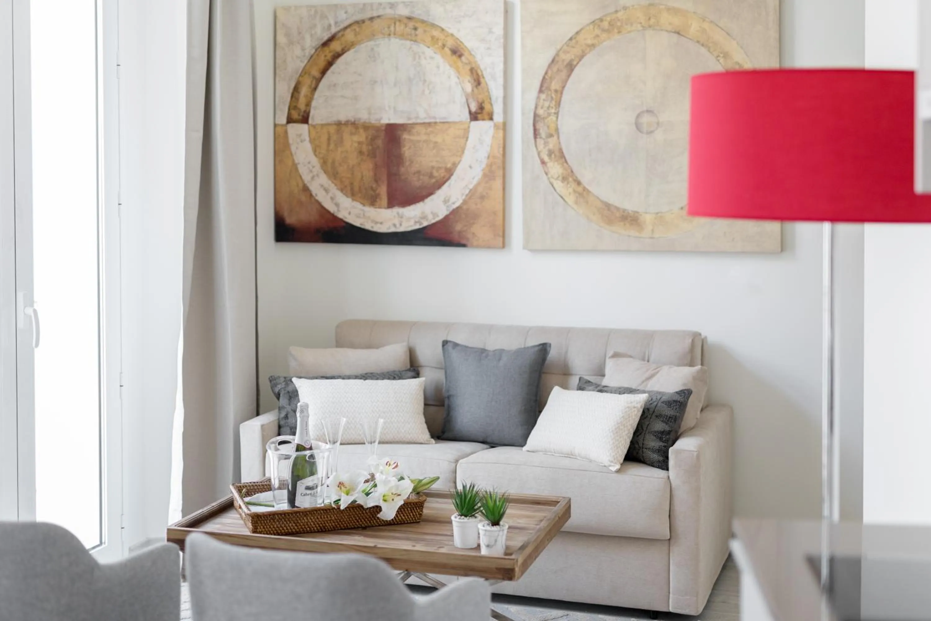 Living room in Apartamentos Soho Boutique Museo