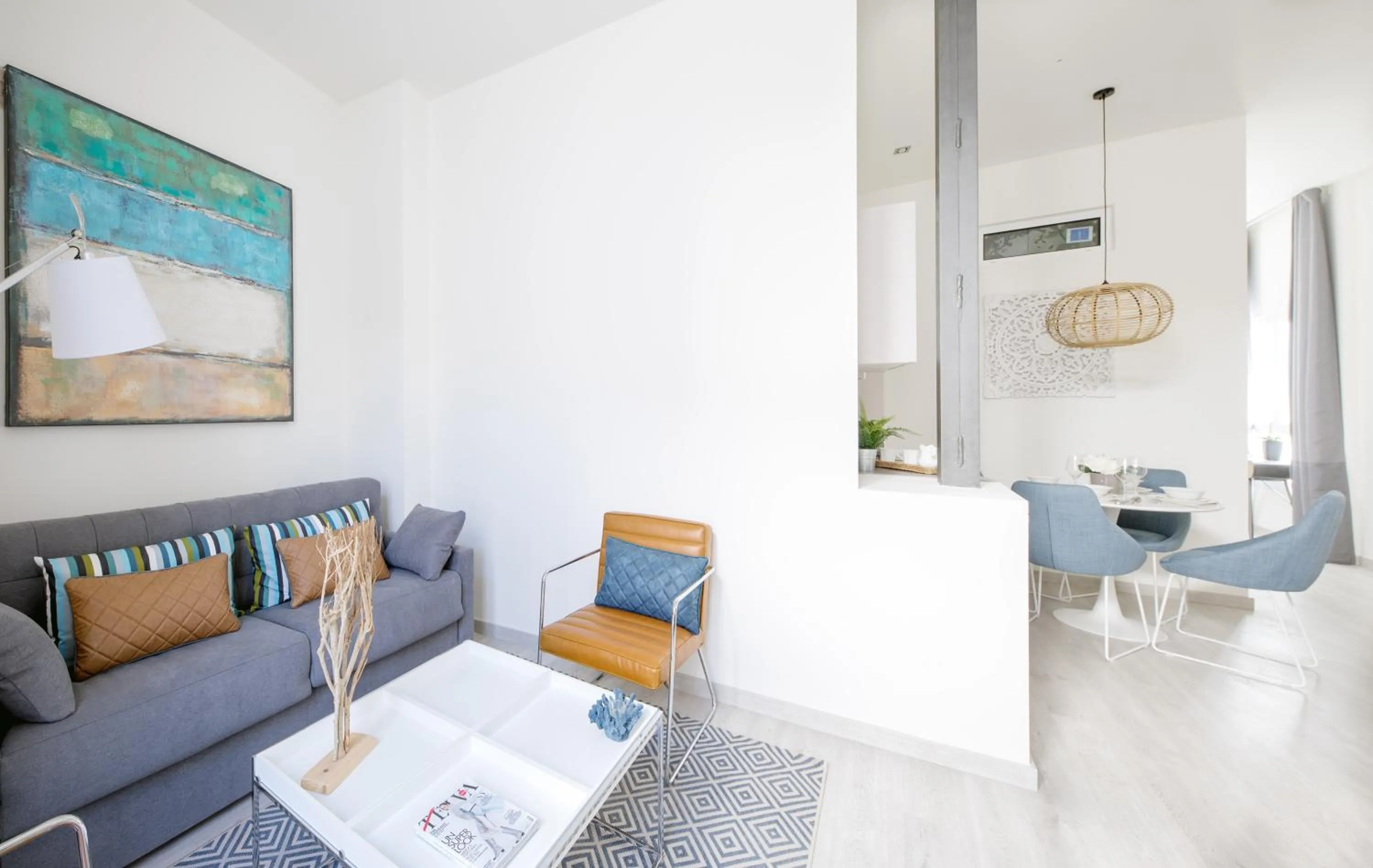 Kitchen or kitchenette in Apartamentos Soho Boutique Museo