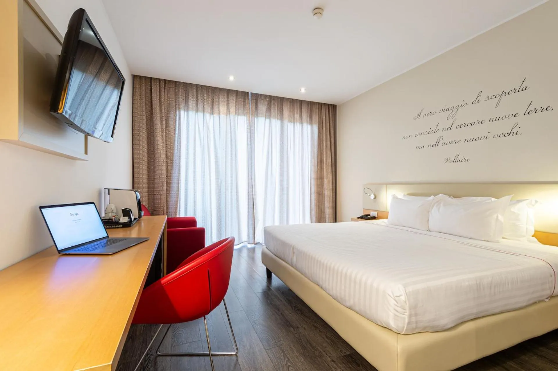 Bed in UNA HOTELS Le Terrazze Treviso Hotel & Residence