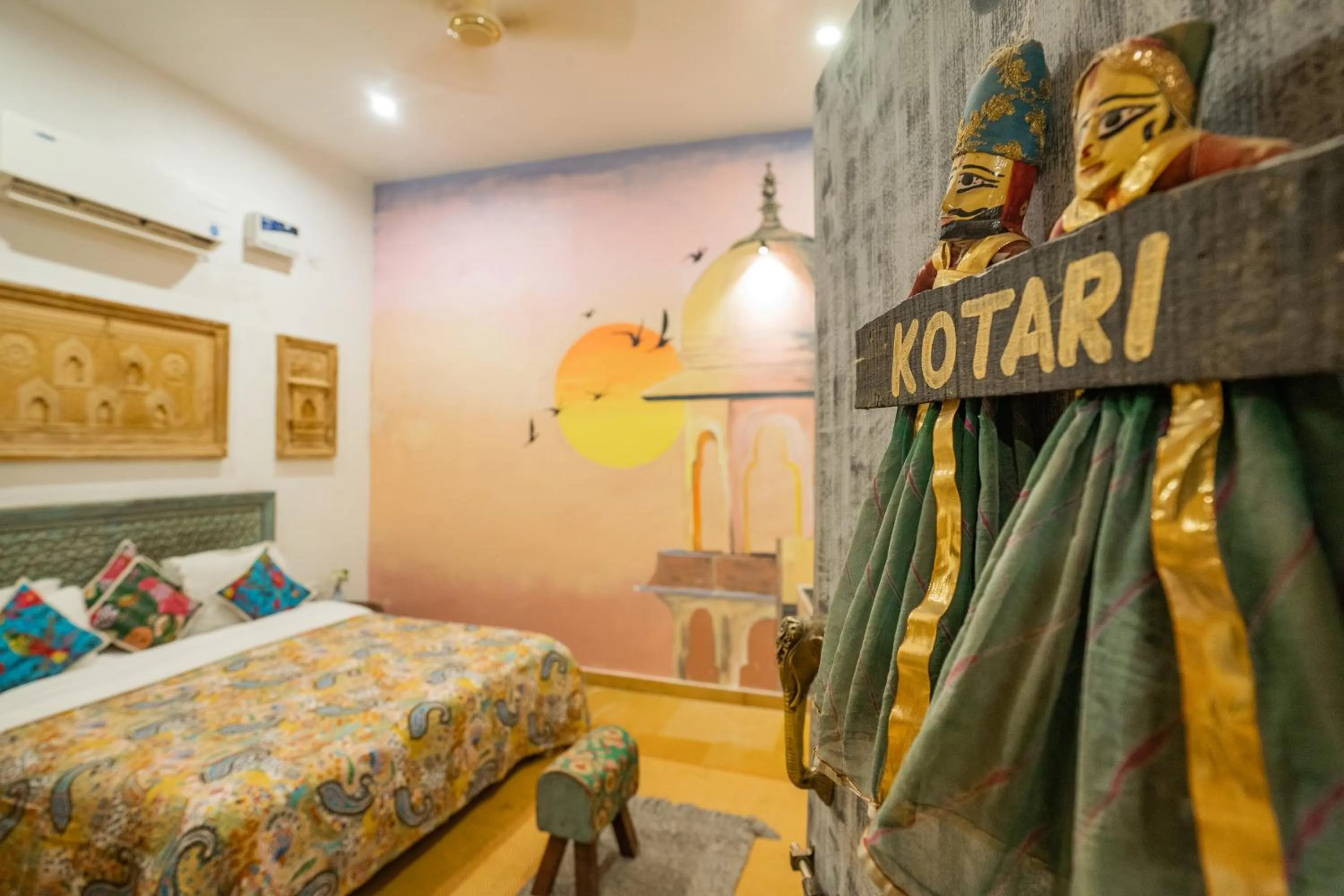 Bed in Garh Meera - A Sensational Boutique Hotel
