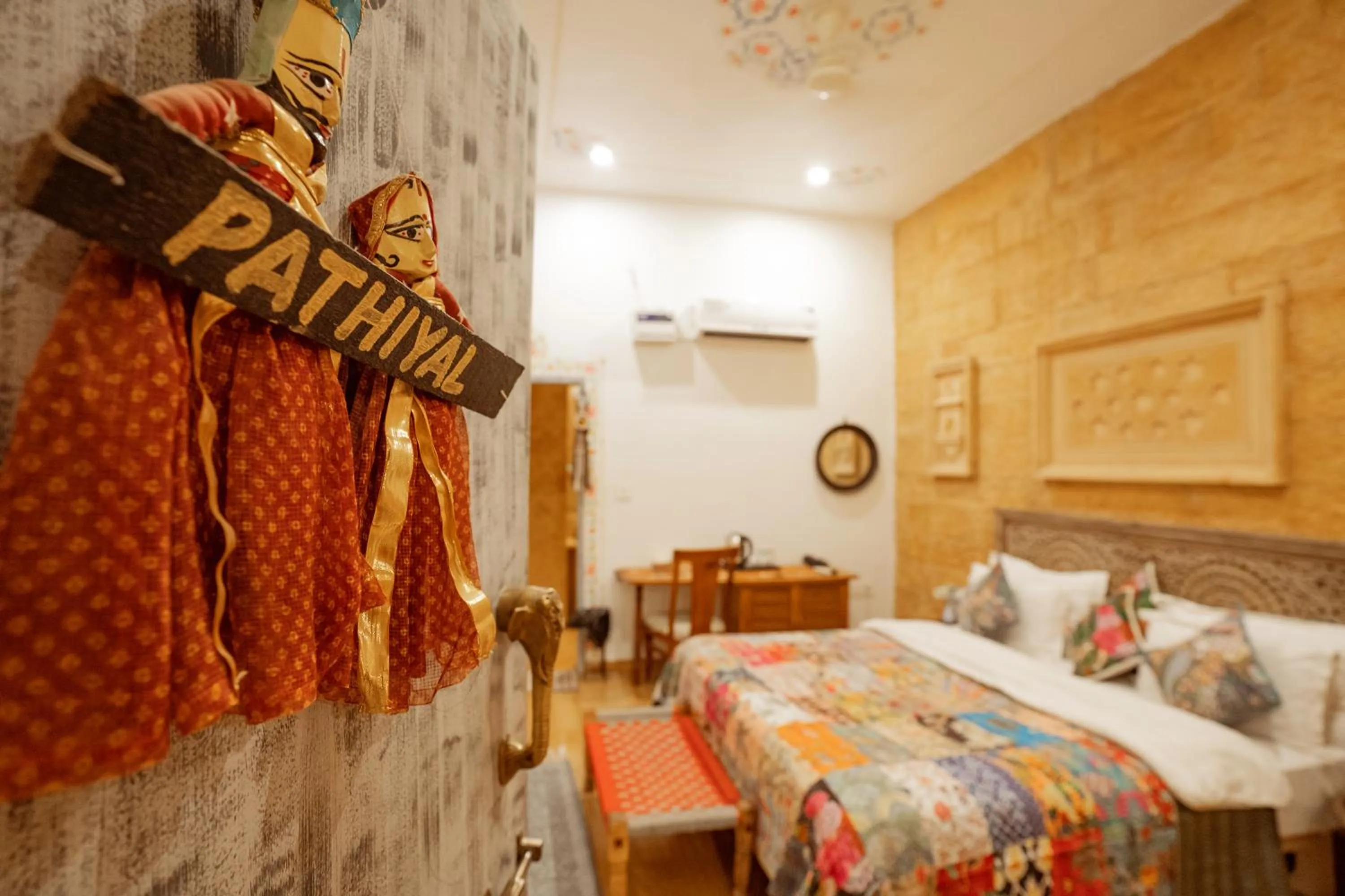 Photo of the whole room, Bed in Garh Meera - A Sensational Boutique Hotel