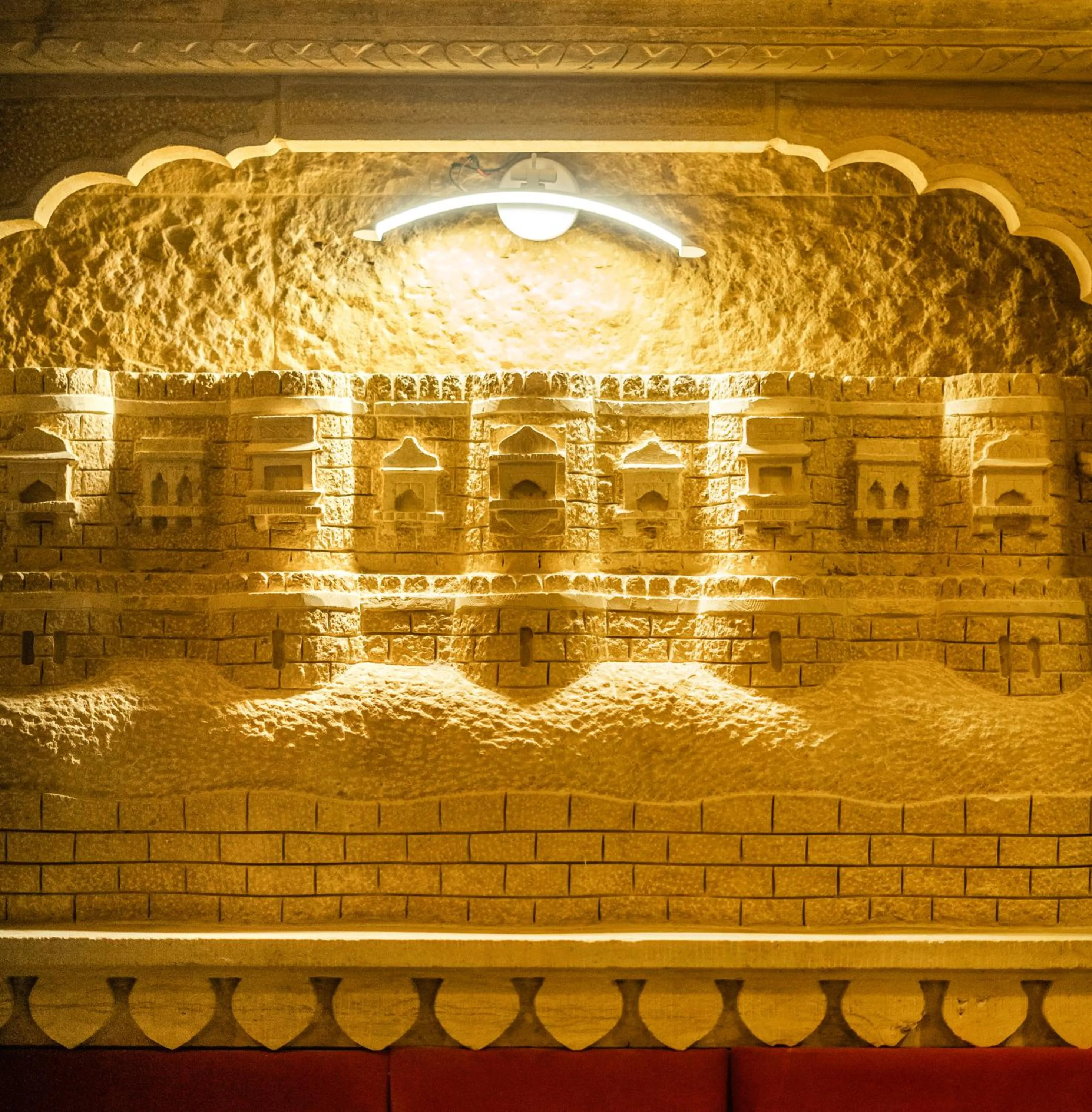 Decorative detail in Garh Meera - A Sensational Boutique Hotel