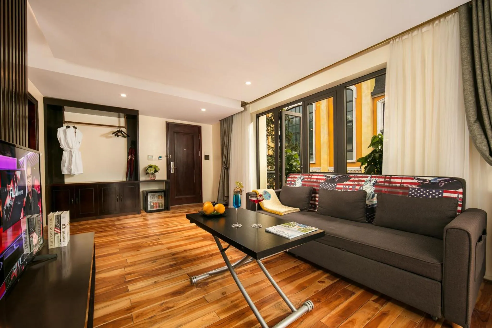 Living room in Sapa Green Hotel