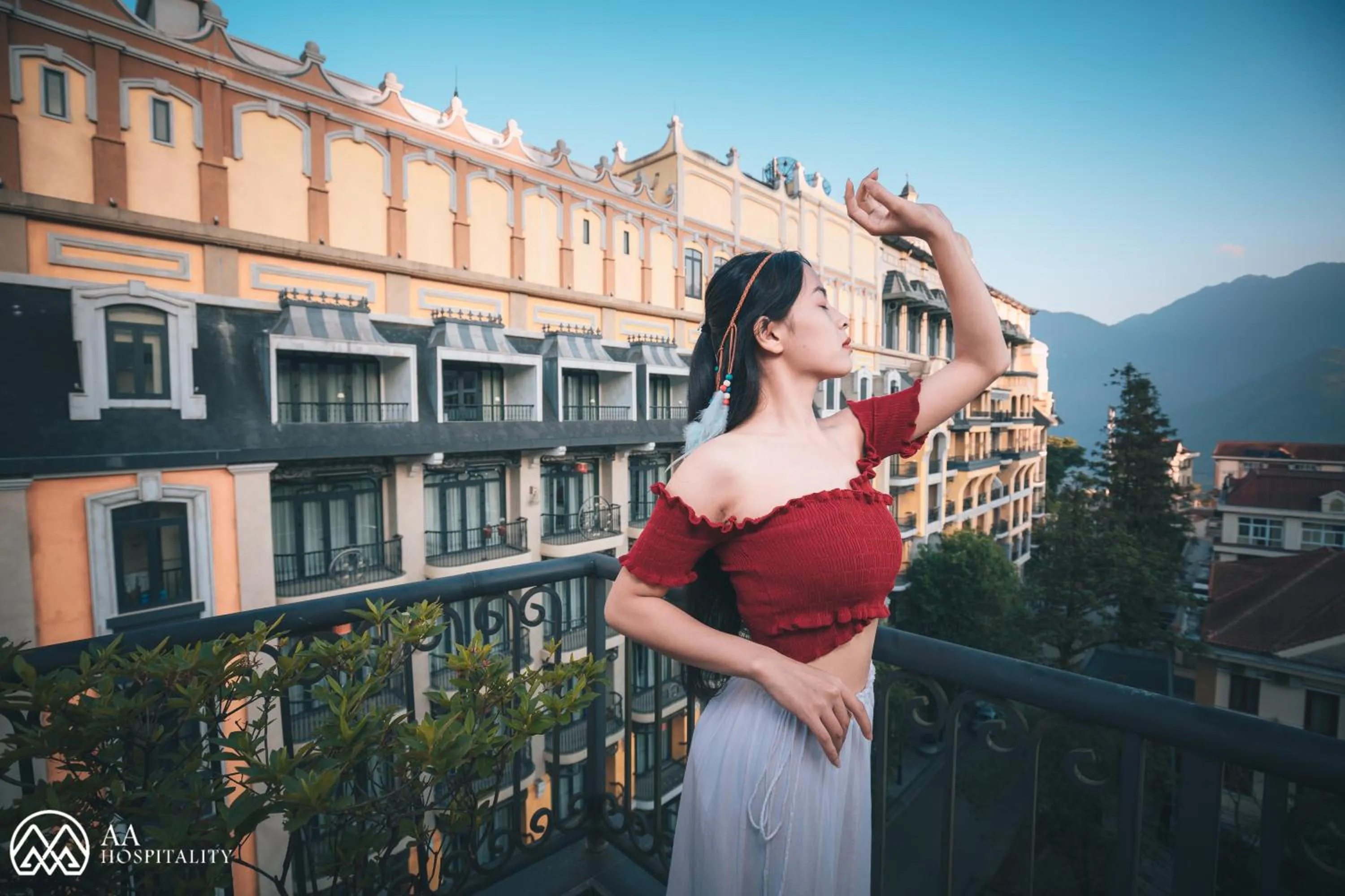 People in Sapa Green Hotel