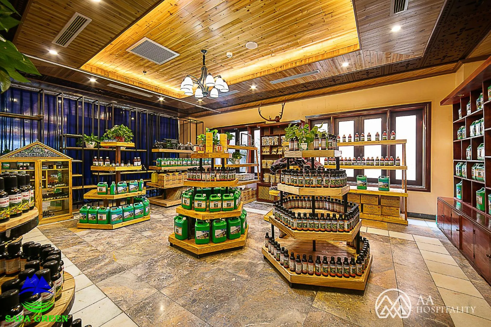 Shopping Area in Sapa Green Hotel