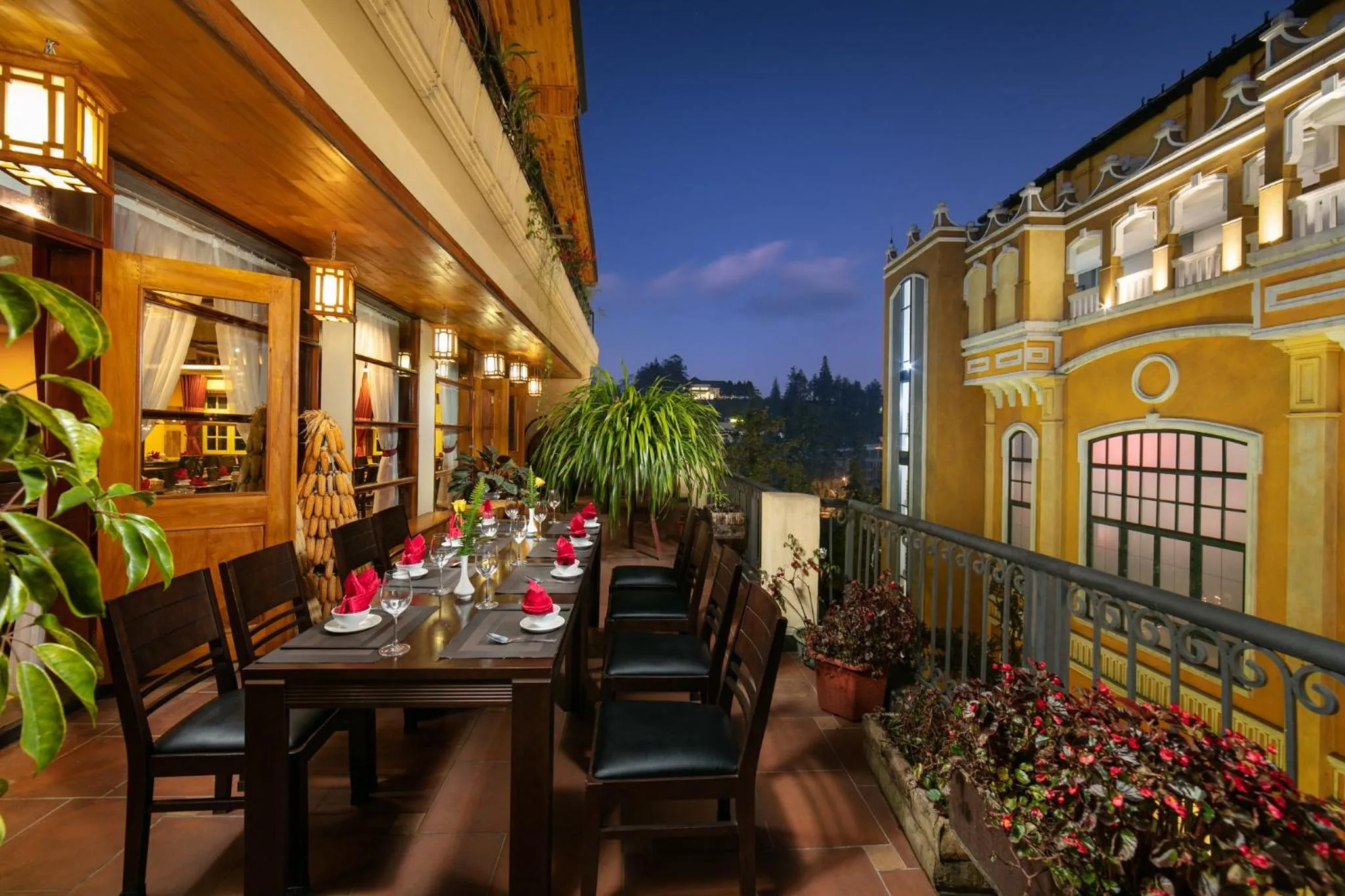 Restaurant/places to eat in Sapa Green Hotel