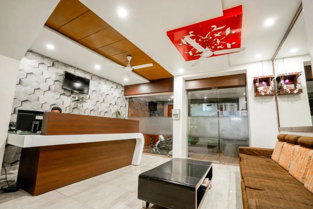 Lobby or reception in Hotel Bhakti Rajkot I Hotel in Rajkot I Best Hotel in Rajkot