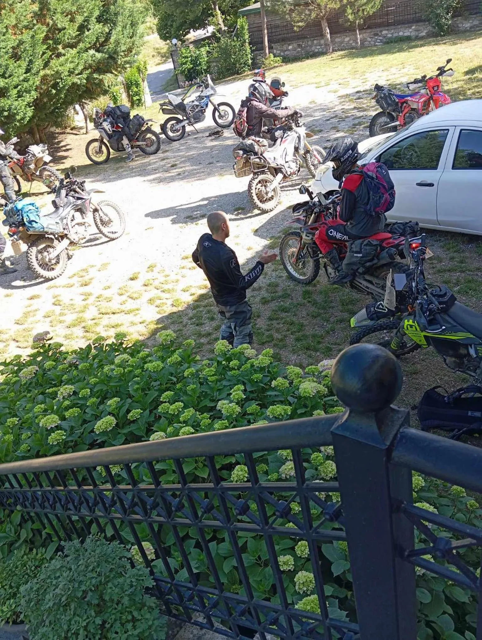 Parking in Hotel Spiridoula