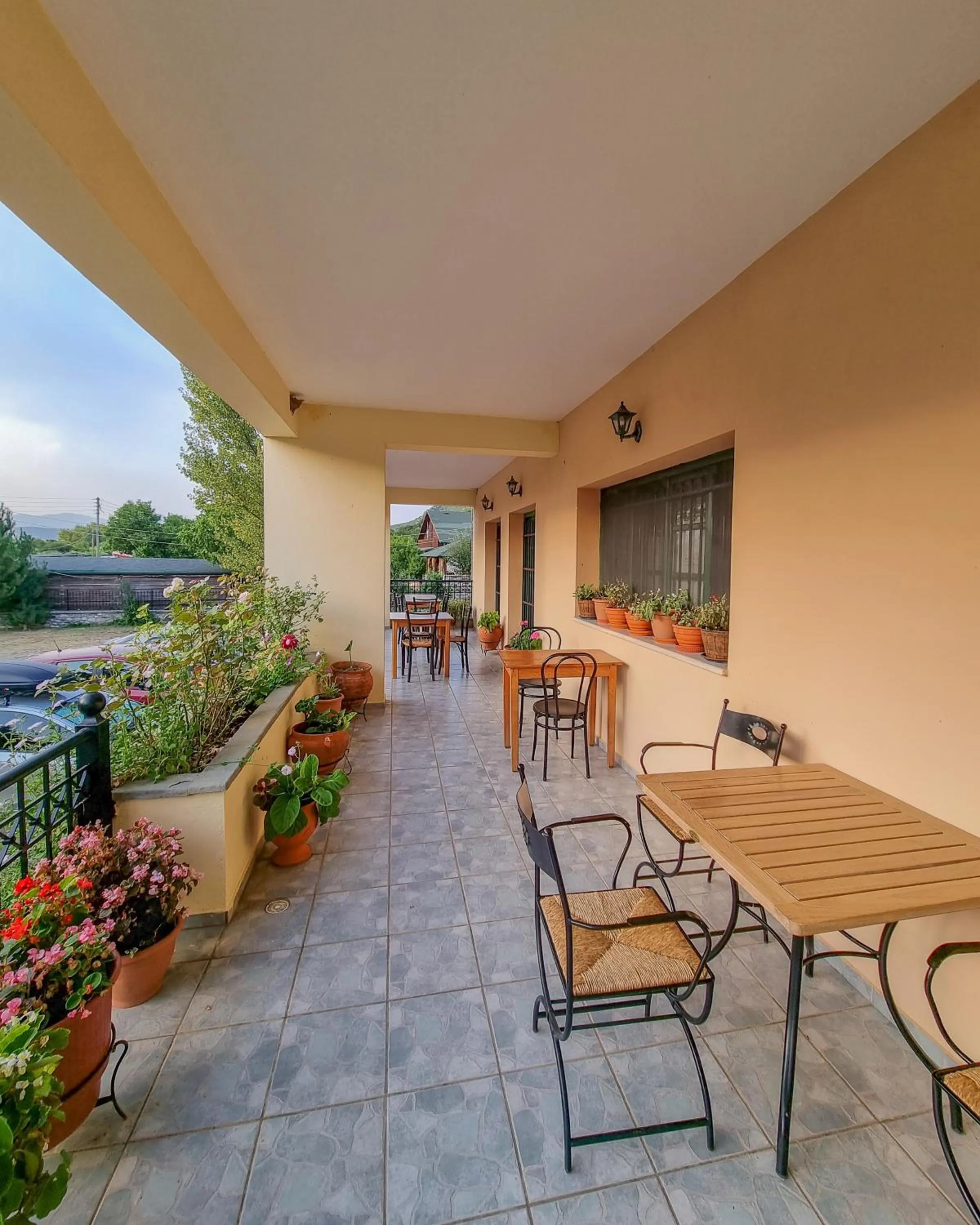 Balcony/Terrace in Hotel Spiridoula