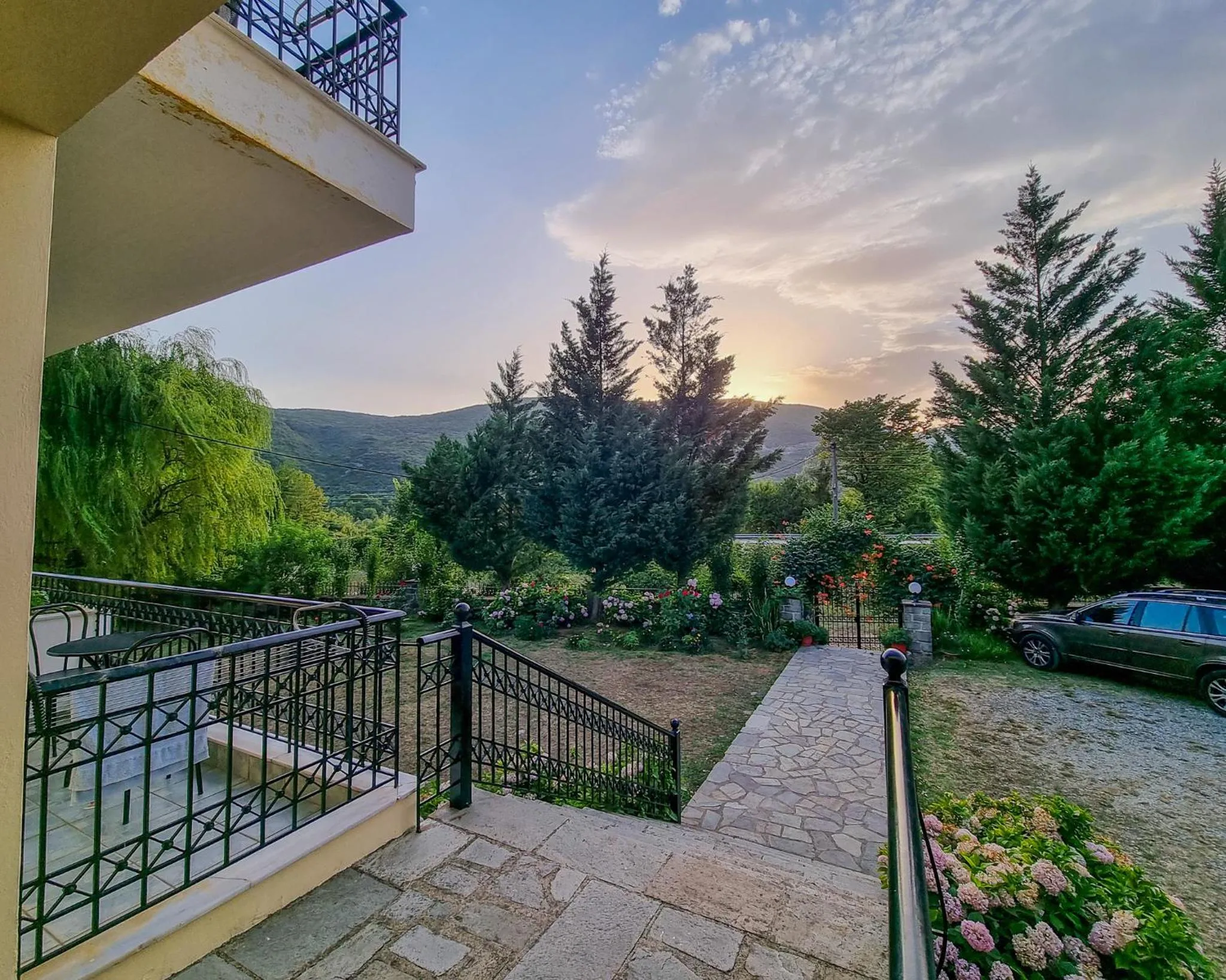 Sunset in Hotel Spiridoula