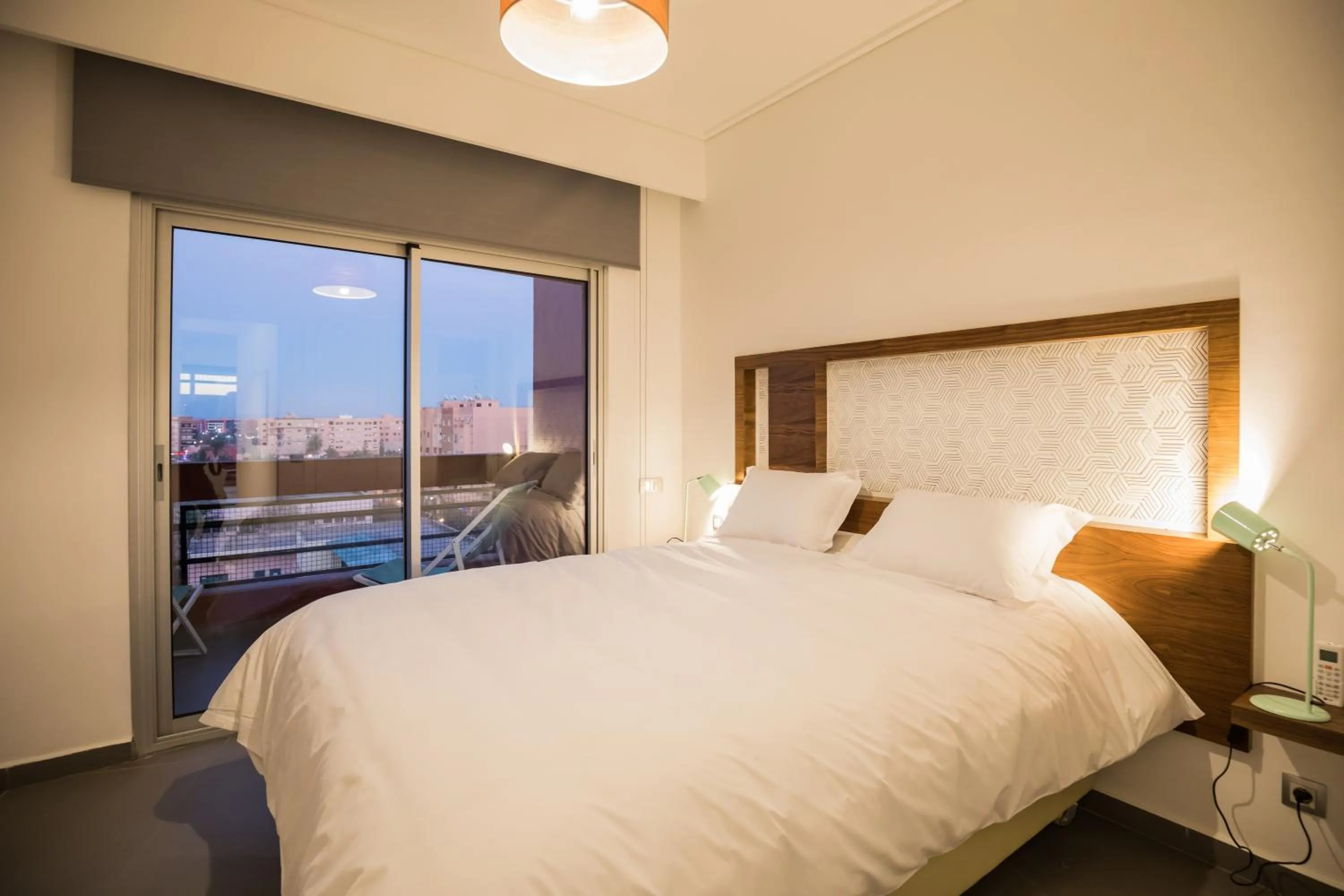 Bedroom, Bed in M Appart