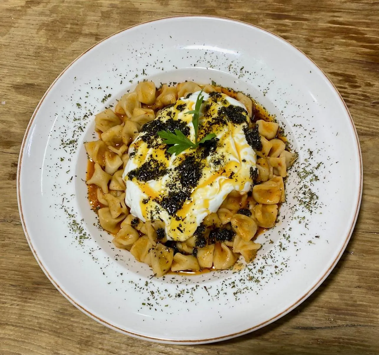 Food close-up in Hezen Cave Hotel