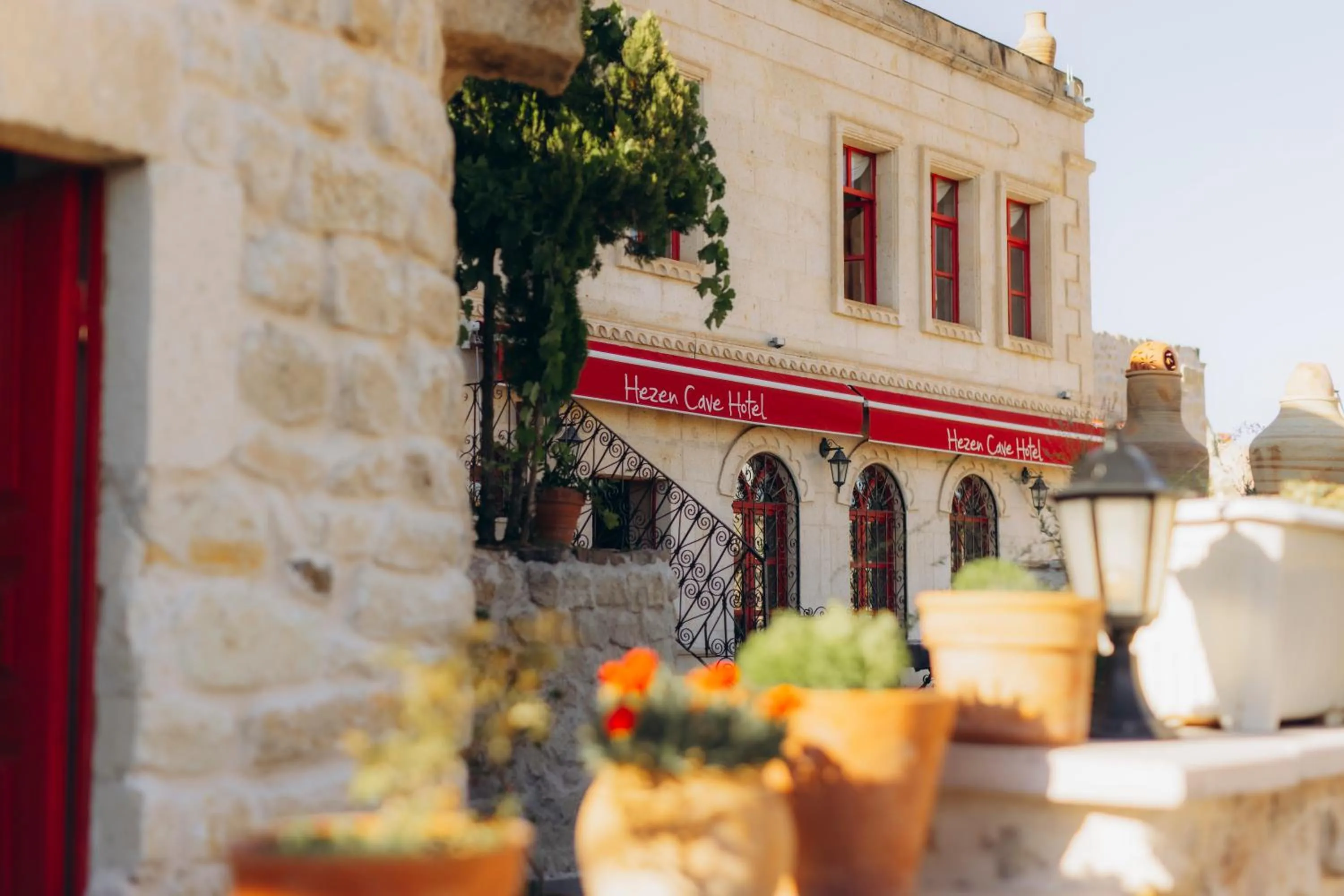 Decorative detail in Hezen Cave Hotel