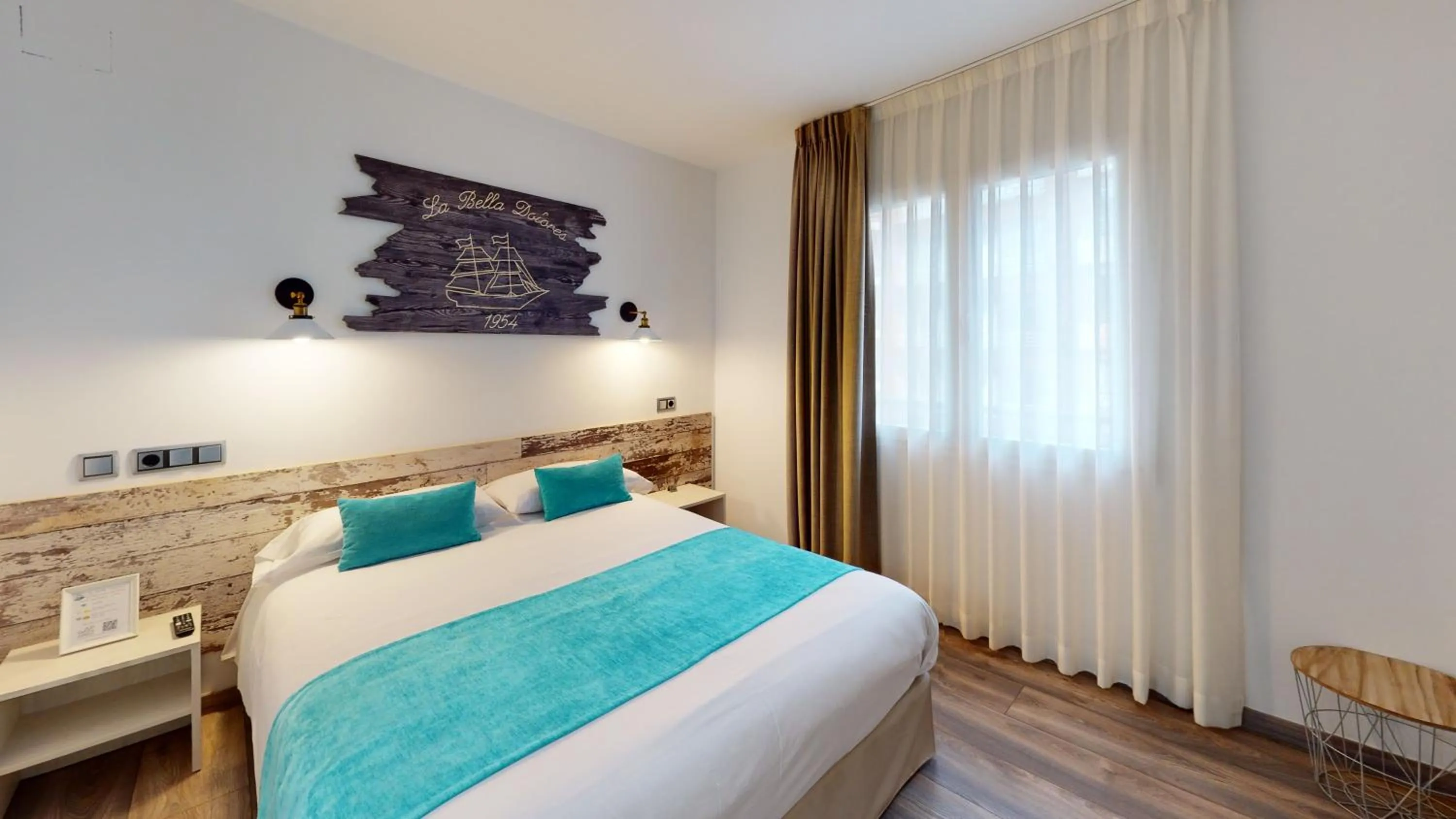 Bed in Hotel Bella Dolores