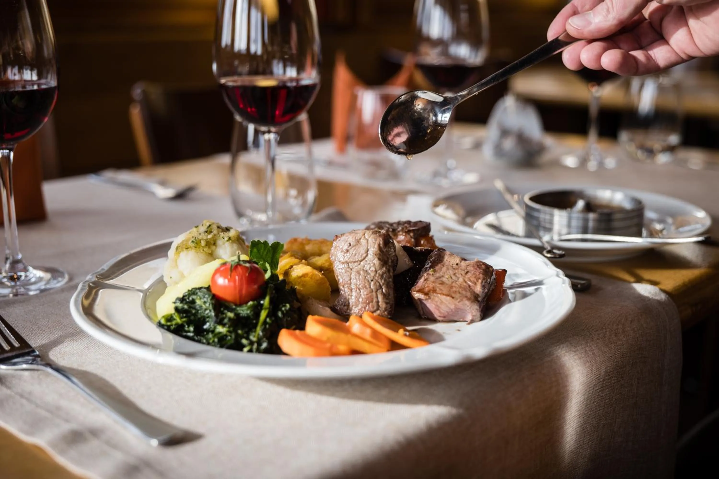 Food in Panorama Hotel & Restaurant