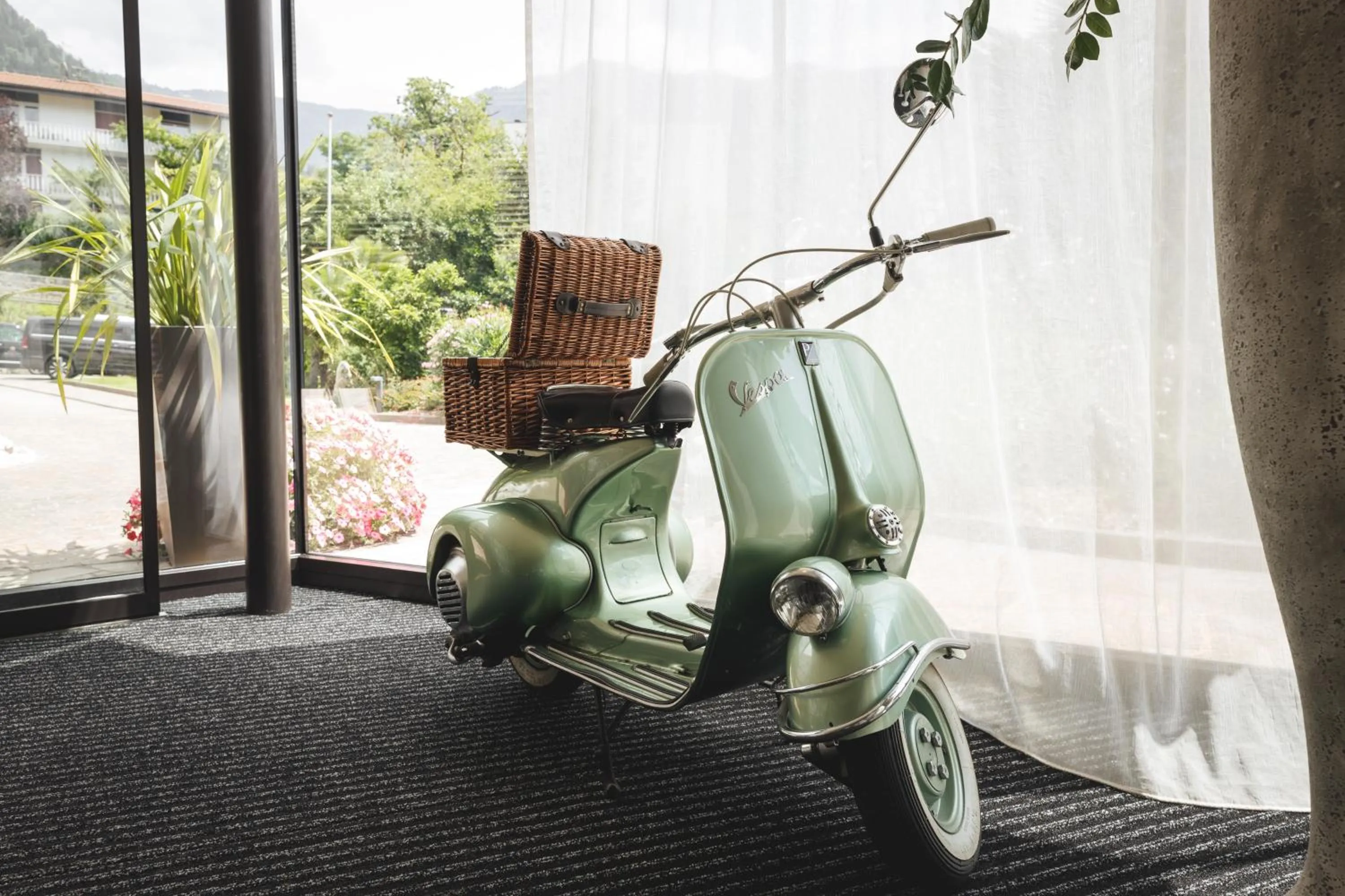 Facade/entrance in Schenna Resort