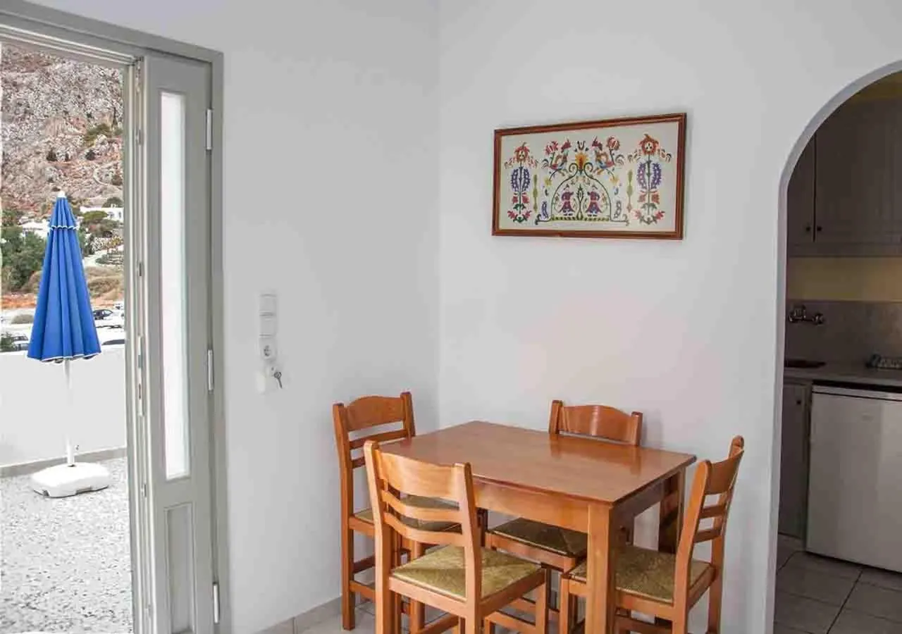 Dining area in Sail Inn Studios & Apartments