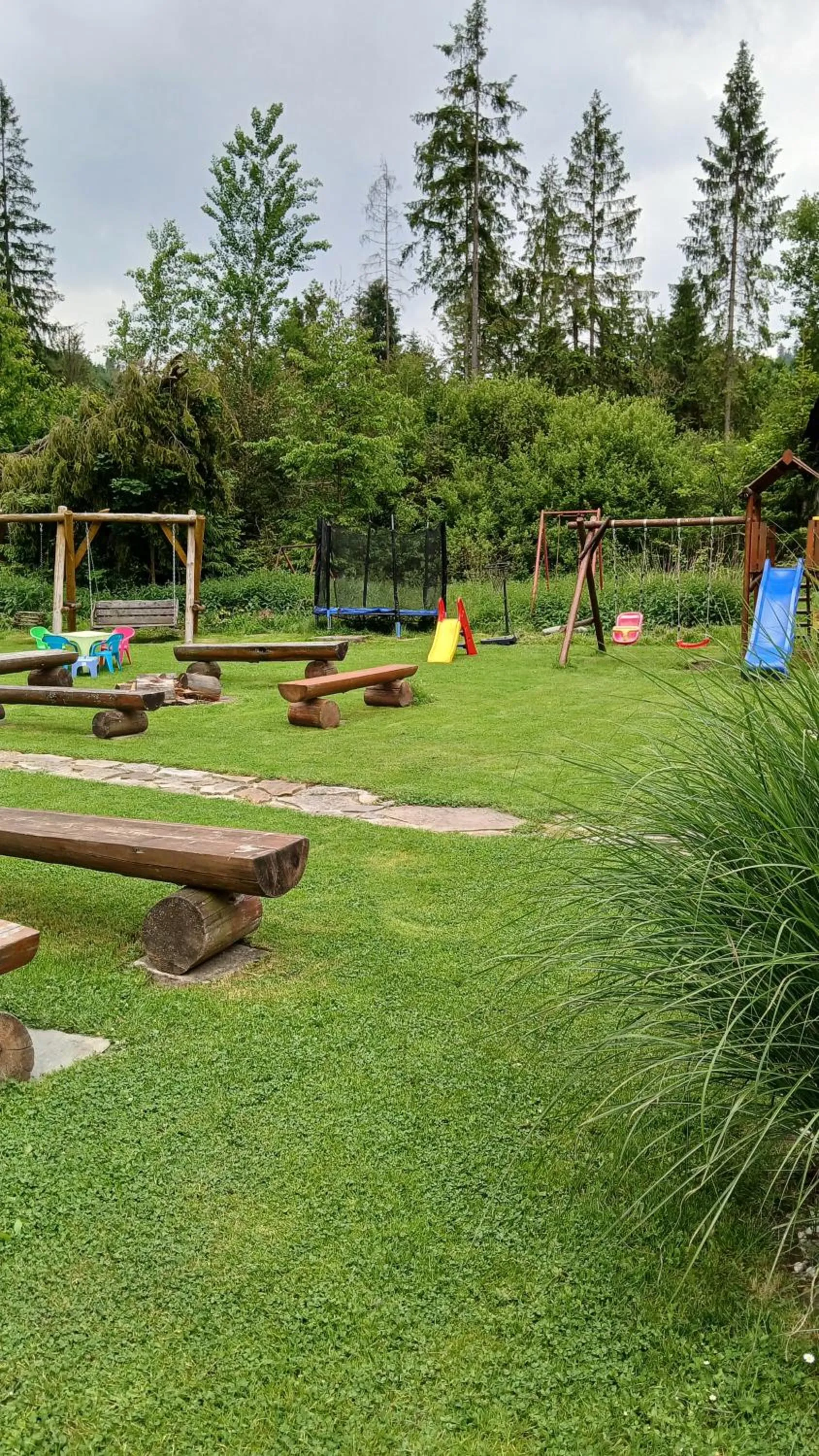 Children play ground in Willa Wisełka