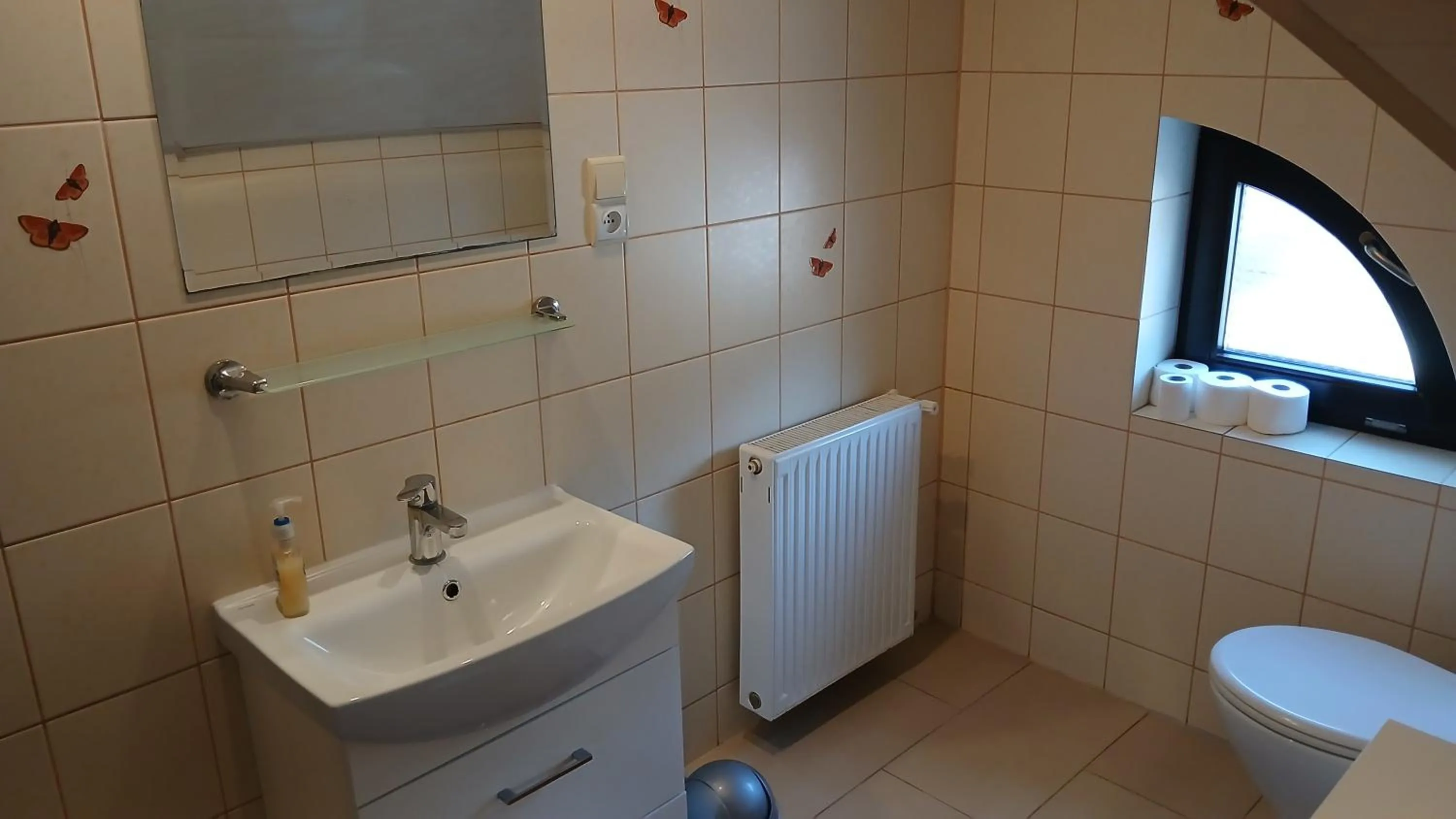 Toilet in Willa Wisełka