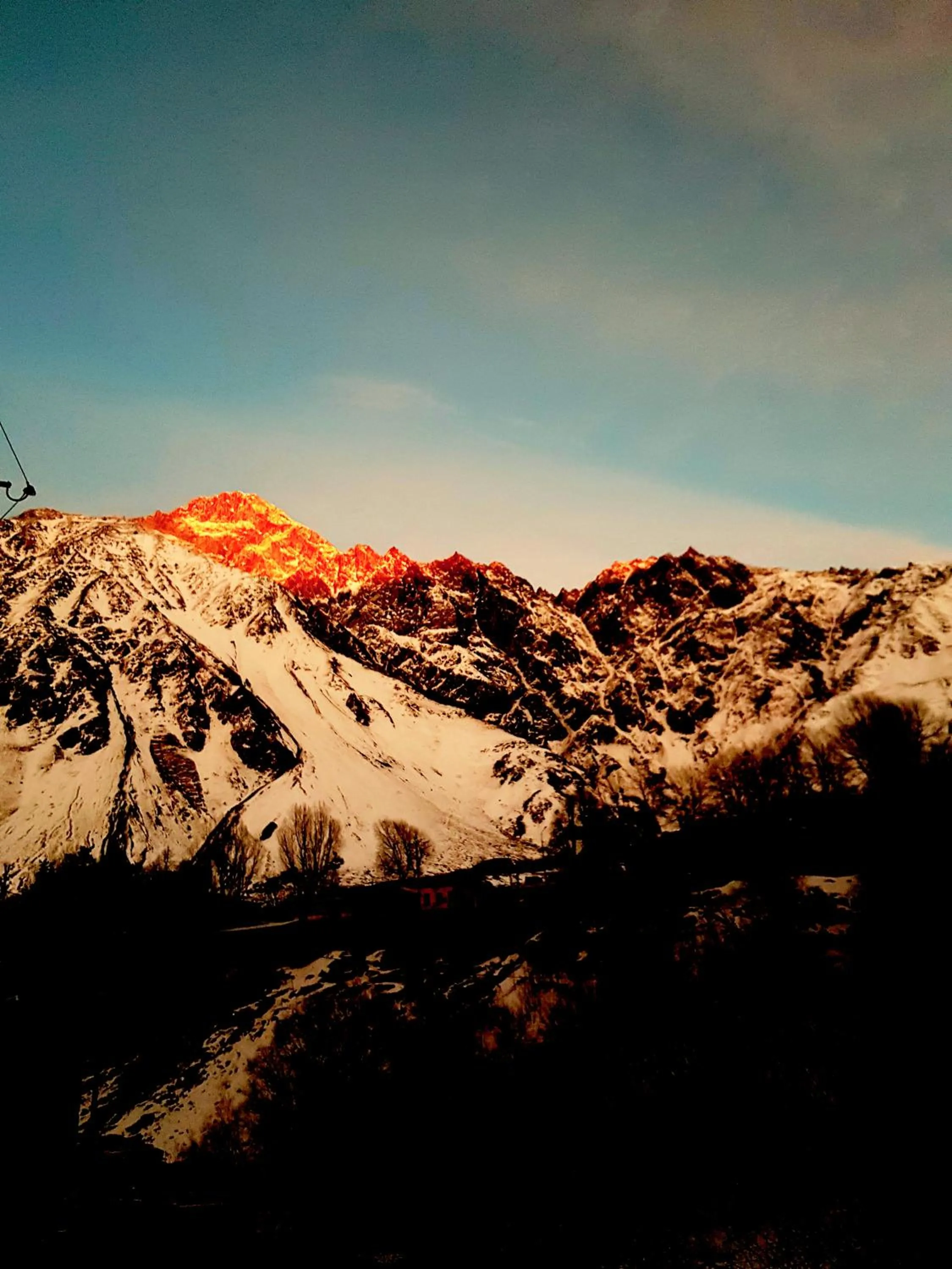 View (from property/room) in Cozy Hotel Kazbegi