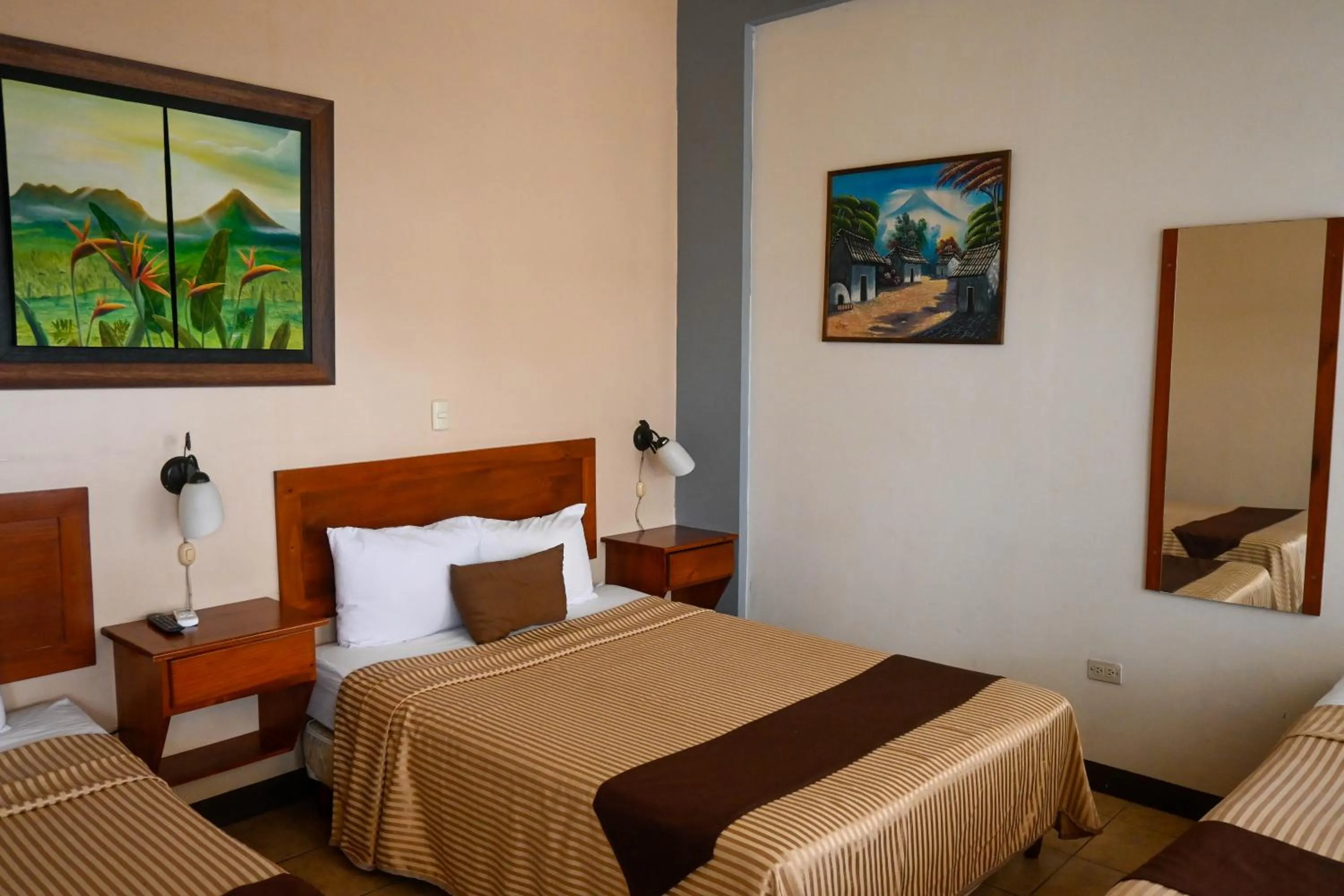 Bed in Hotel Las Colinas