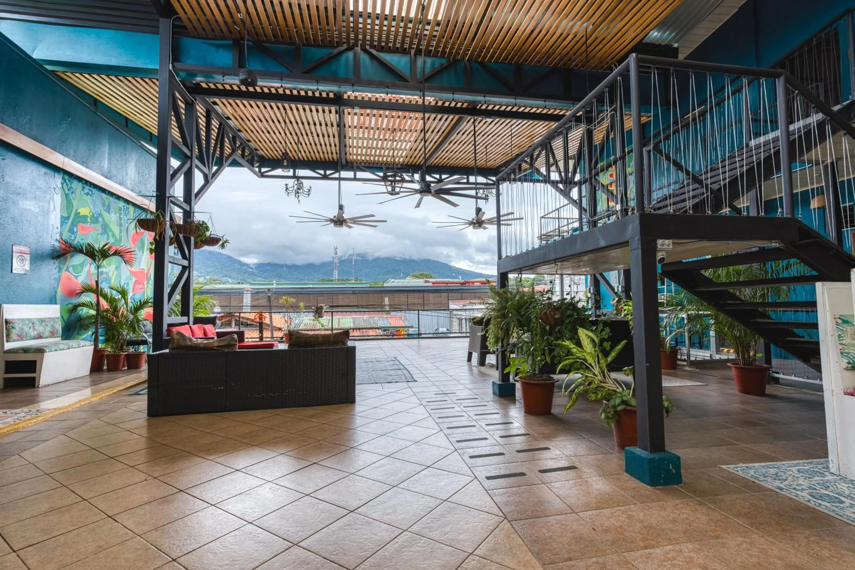 Patio in Hotel Las Colinas