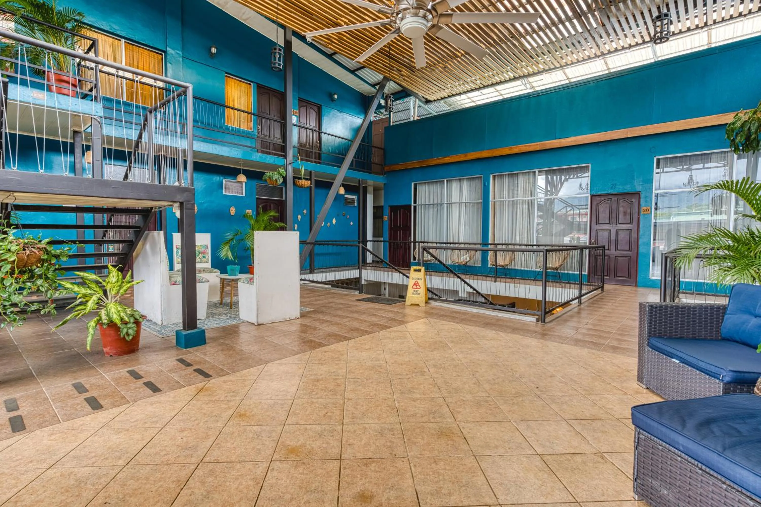 Patio in Hotel Las Colinas