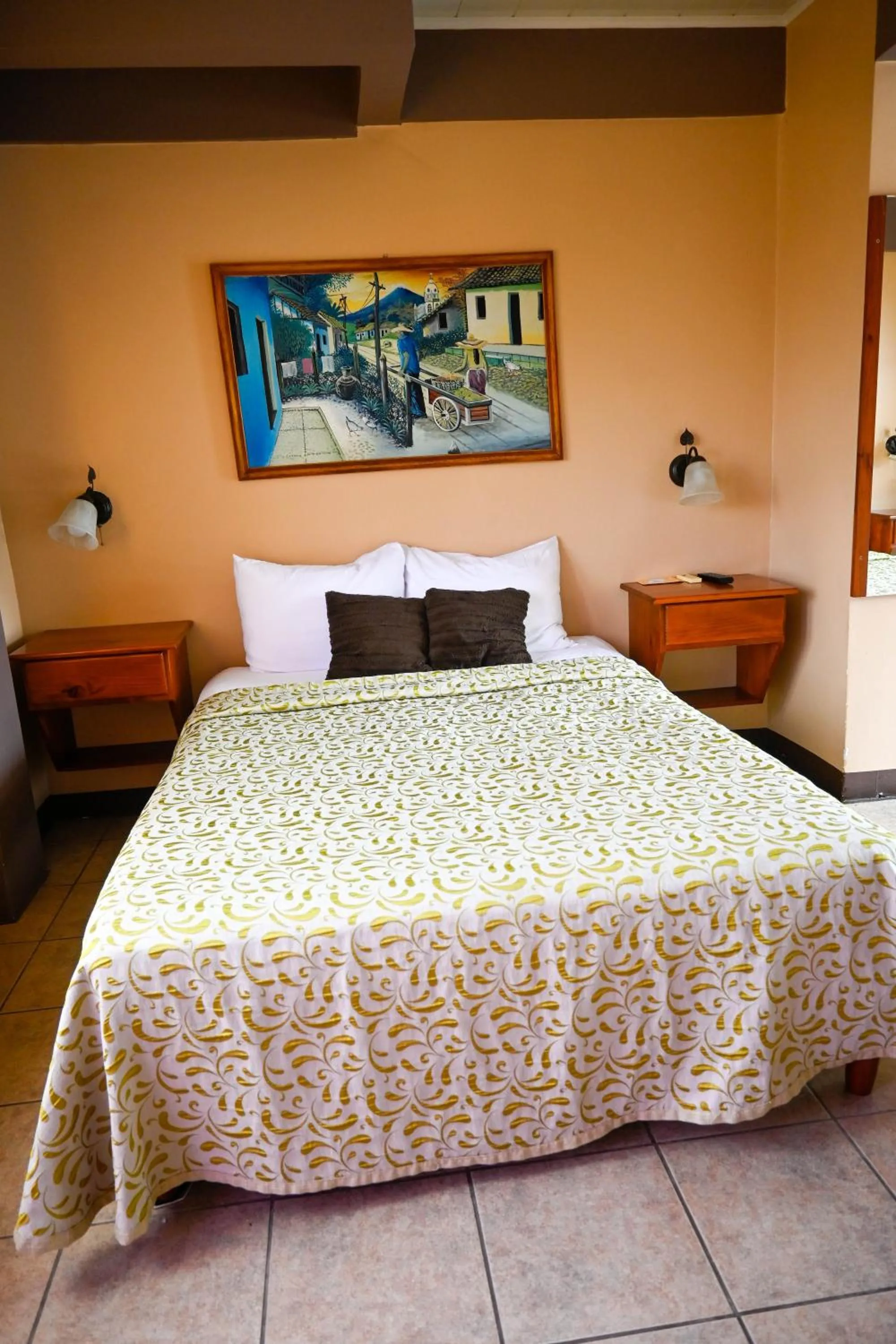 Bed in Hotel Las Colinas